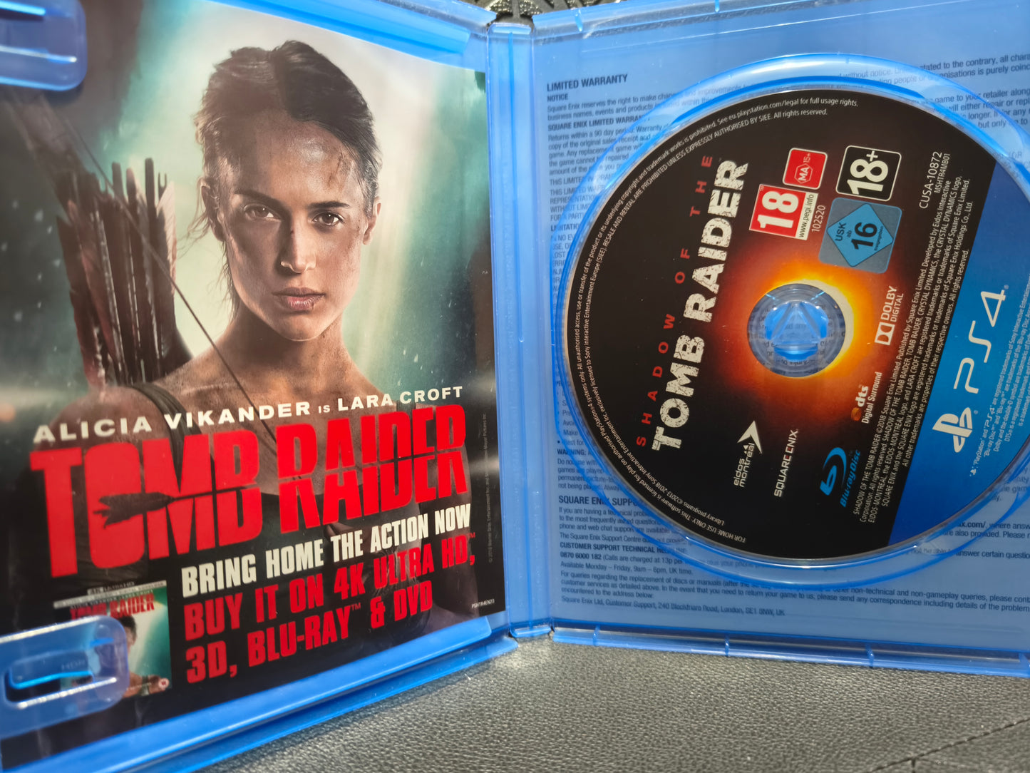 Shadow of the tomb raider ps4