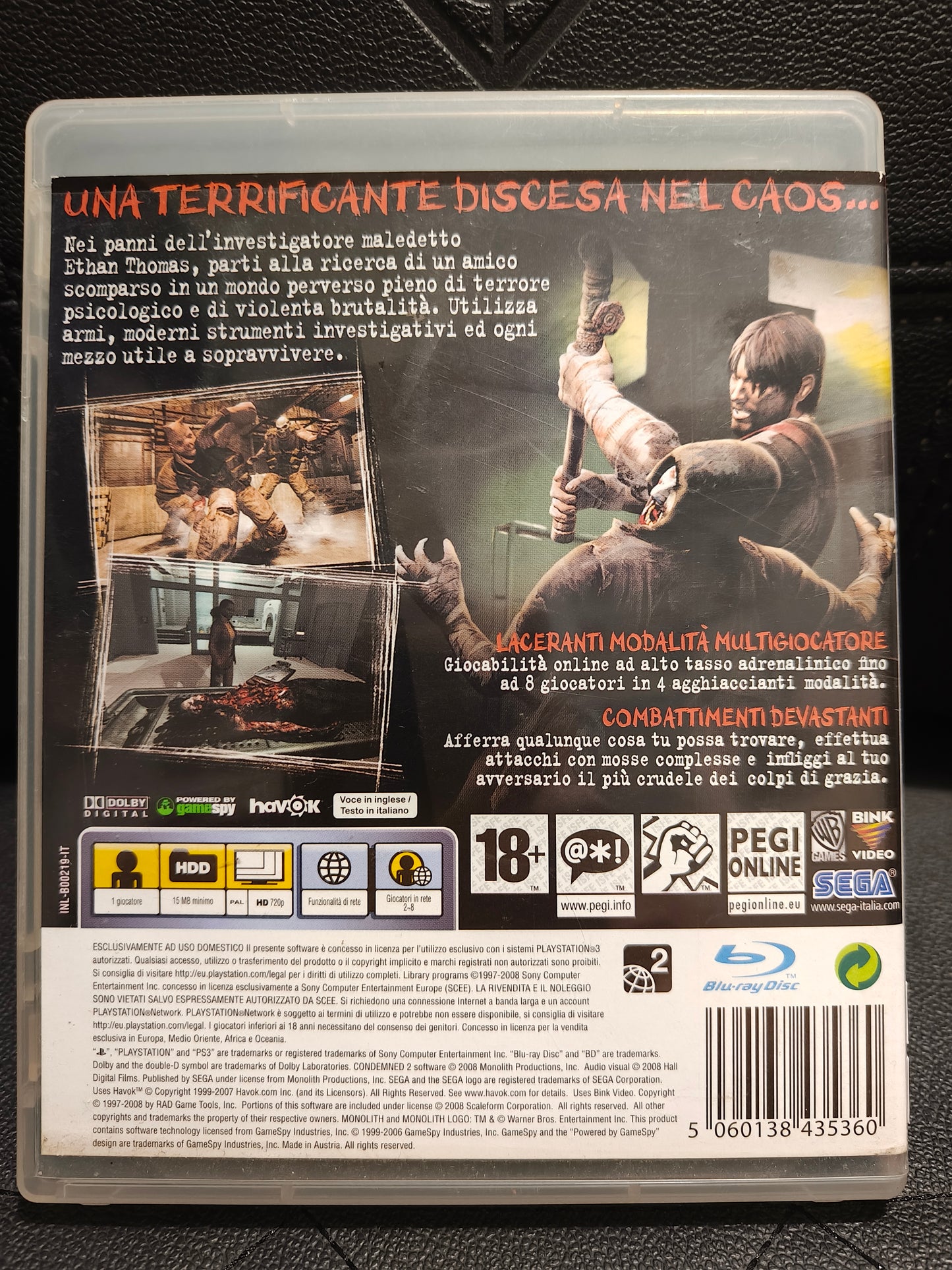 Condemned 2 ps3