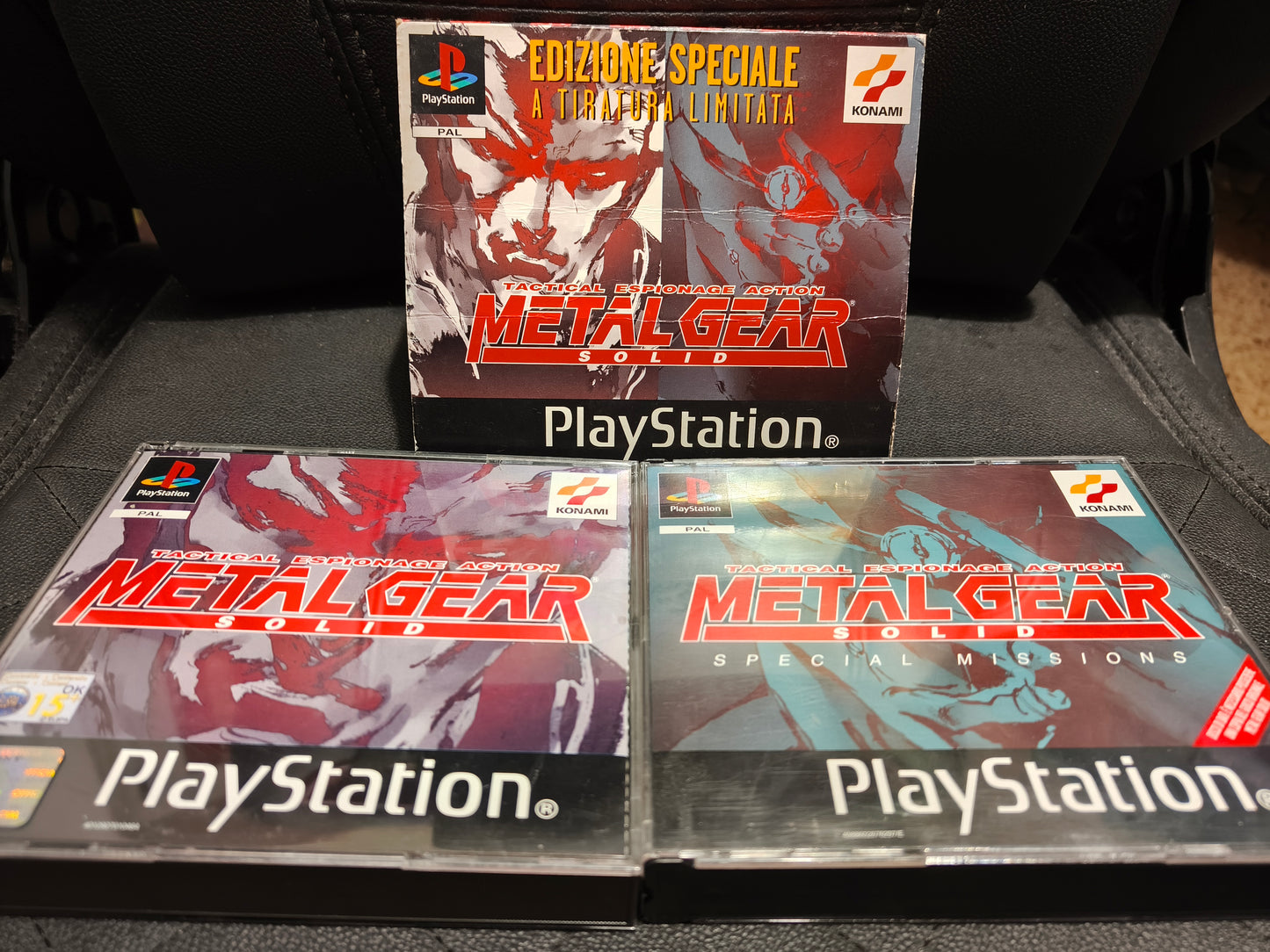 Metal Gear solid ps1 edizione speciale a tiratura limitata
