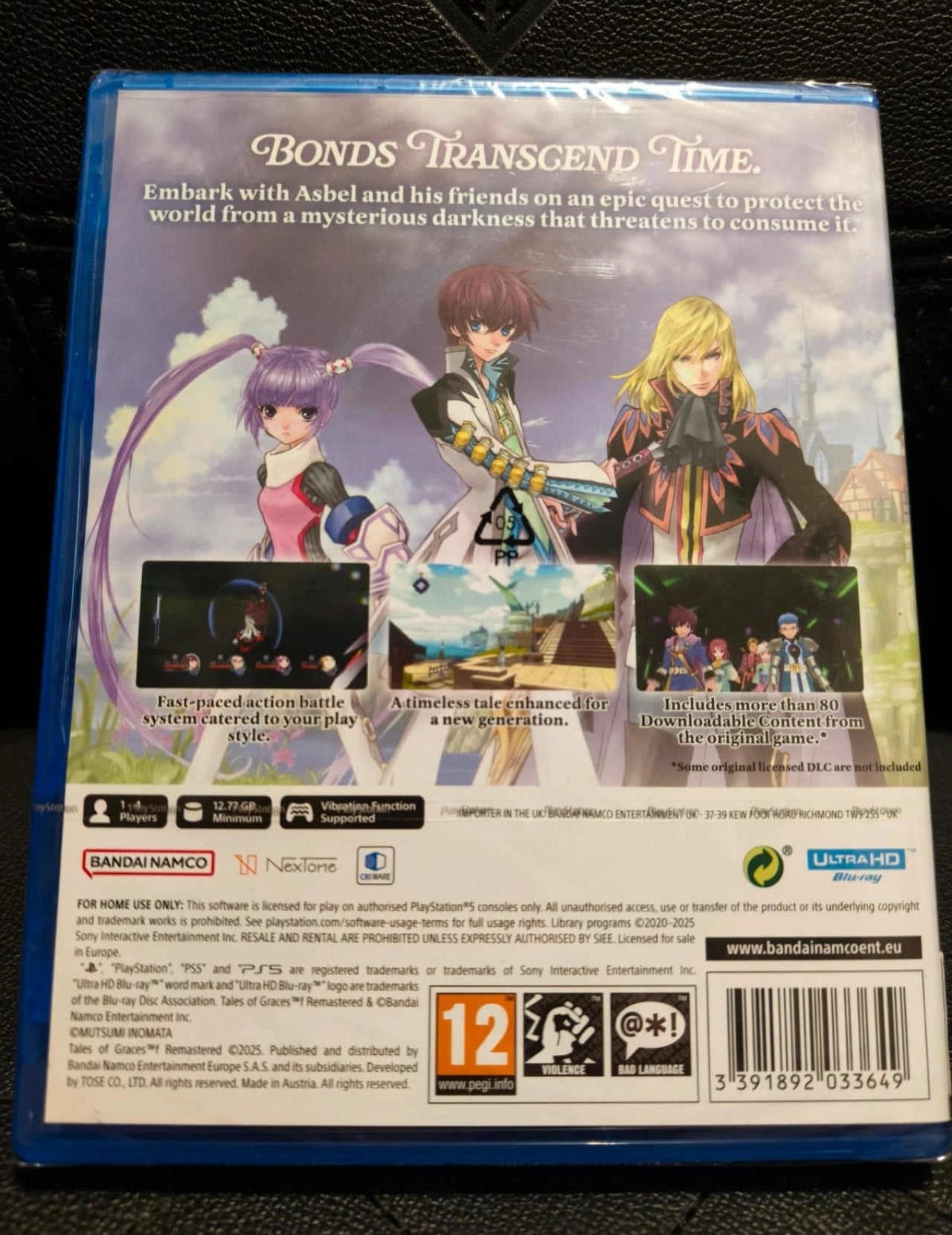 Tales of graces f remastered ps5 sealed