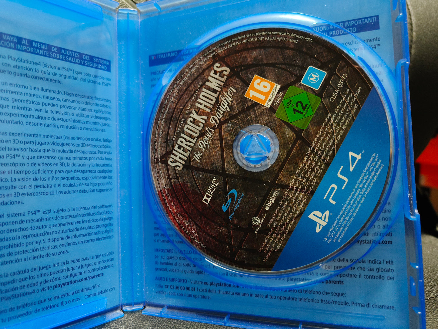 Sherlock holmes the devil's daughter ps4