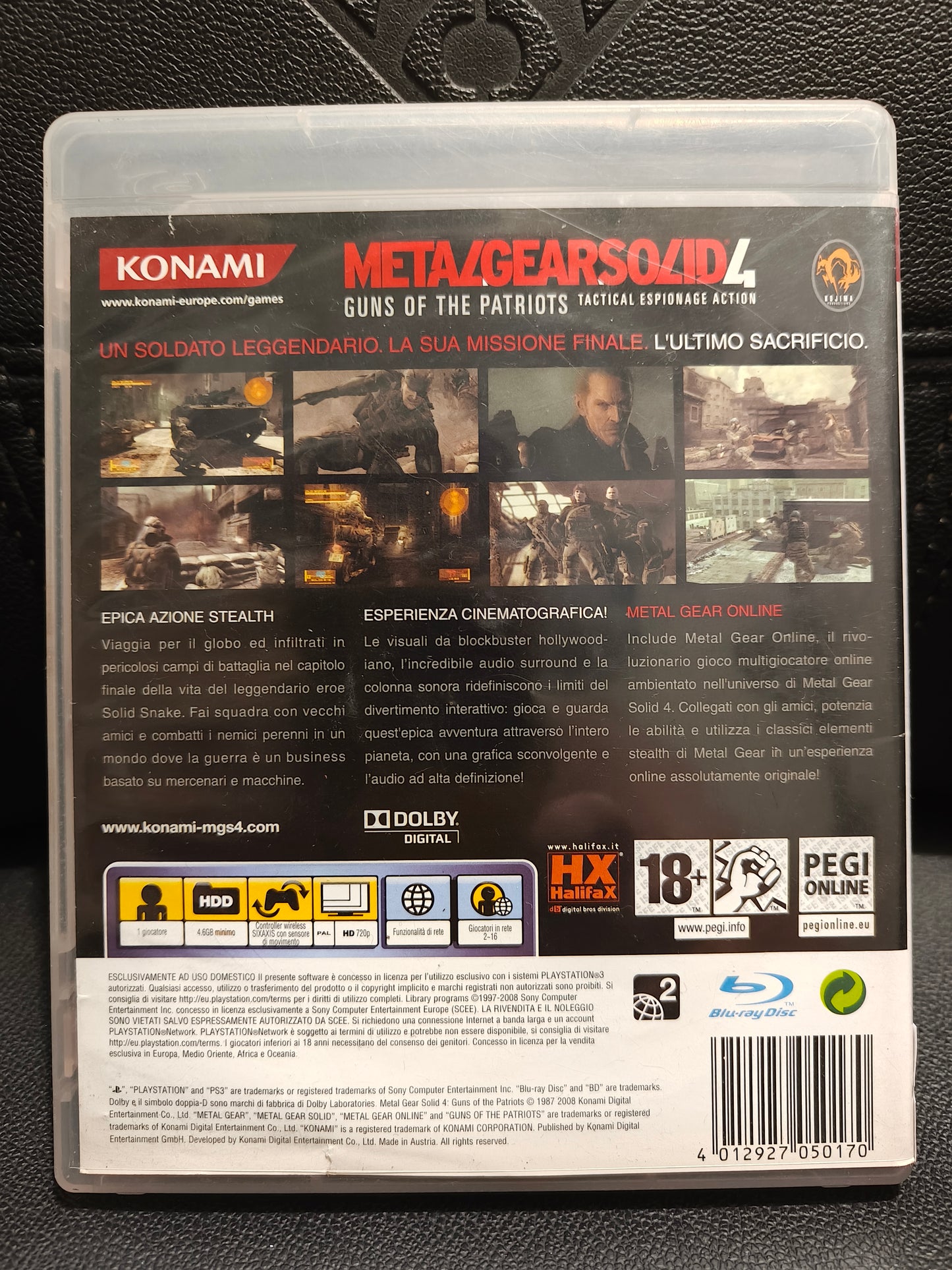 Metal Gear solid 4 ps3