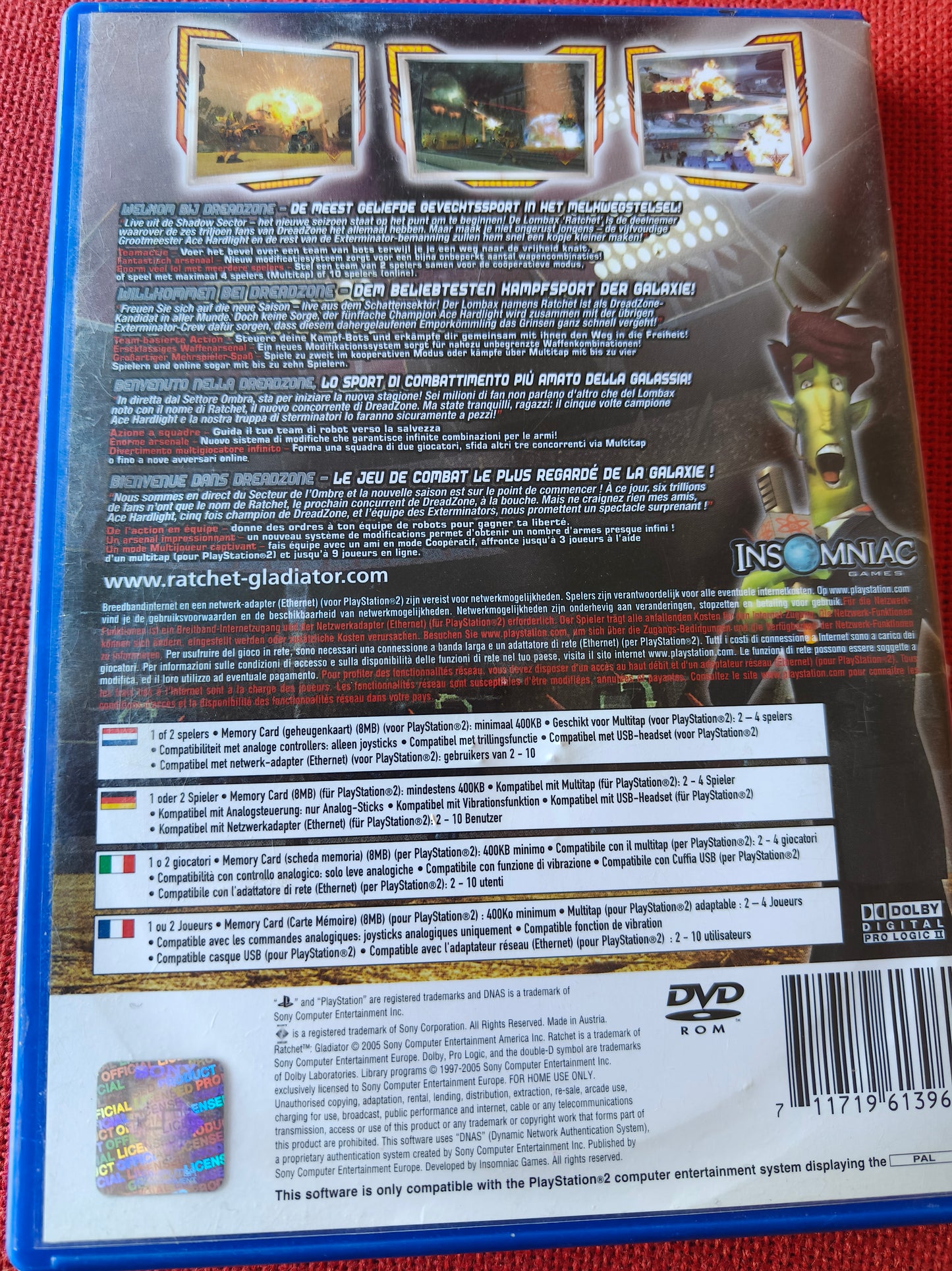 Ratchet gladiator ps2
