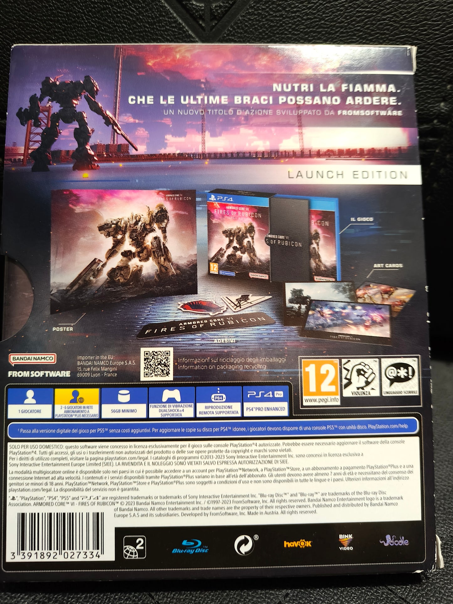 Armored core VI fires of rubicon ps4