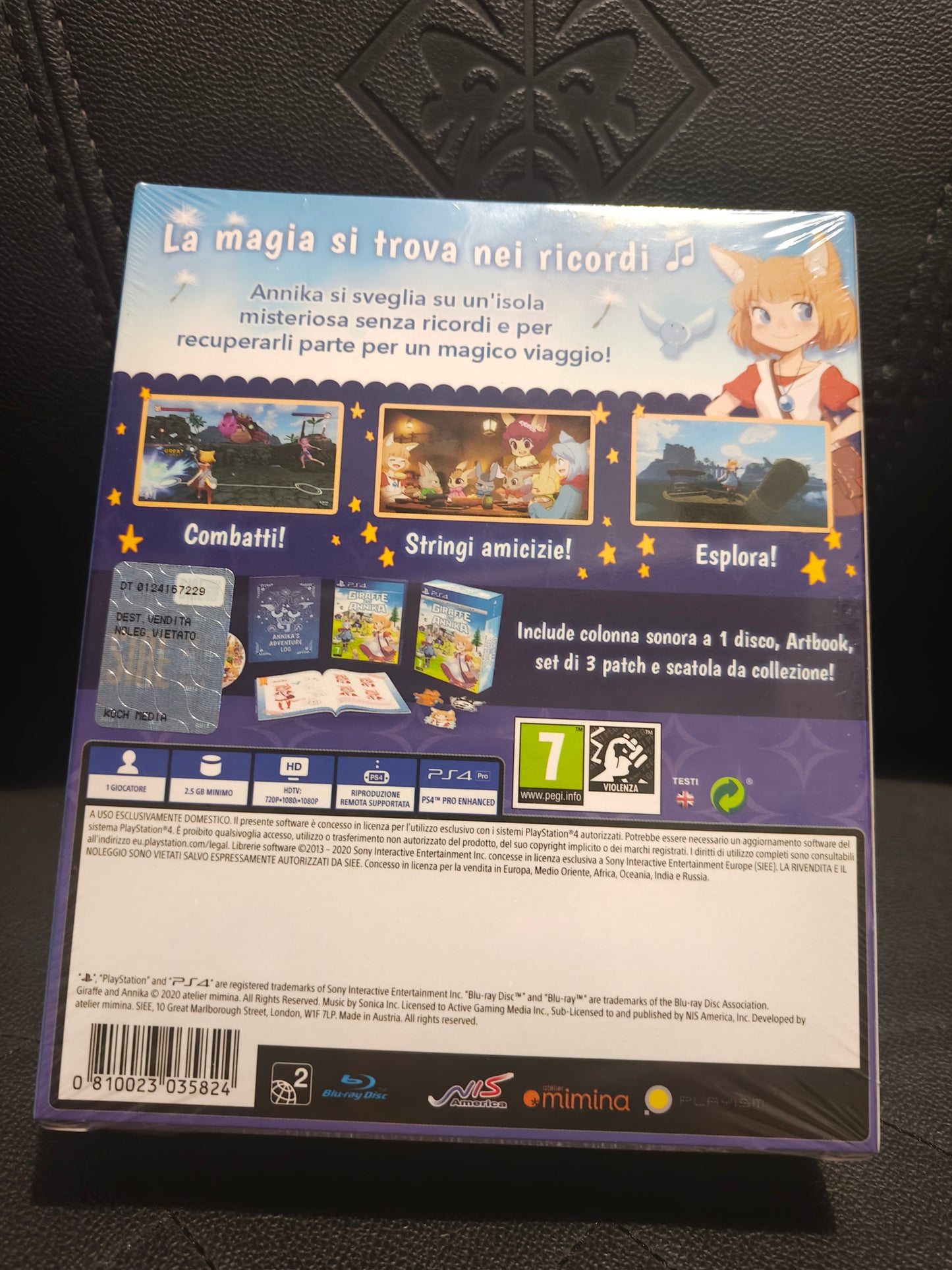 Giraffe and annika ps4 sealed