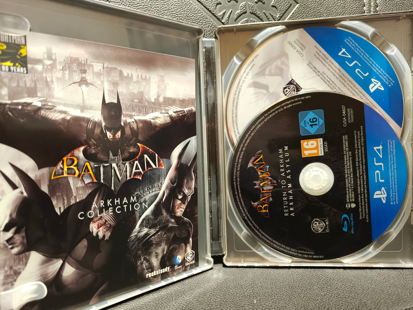 Batman Arkham collection limited edition steelbook ps4