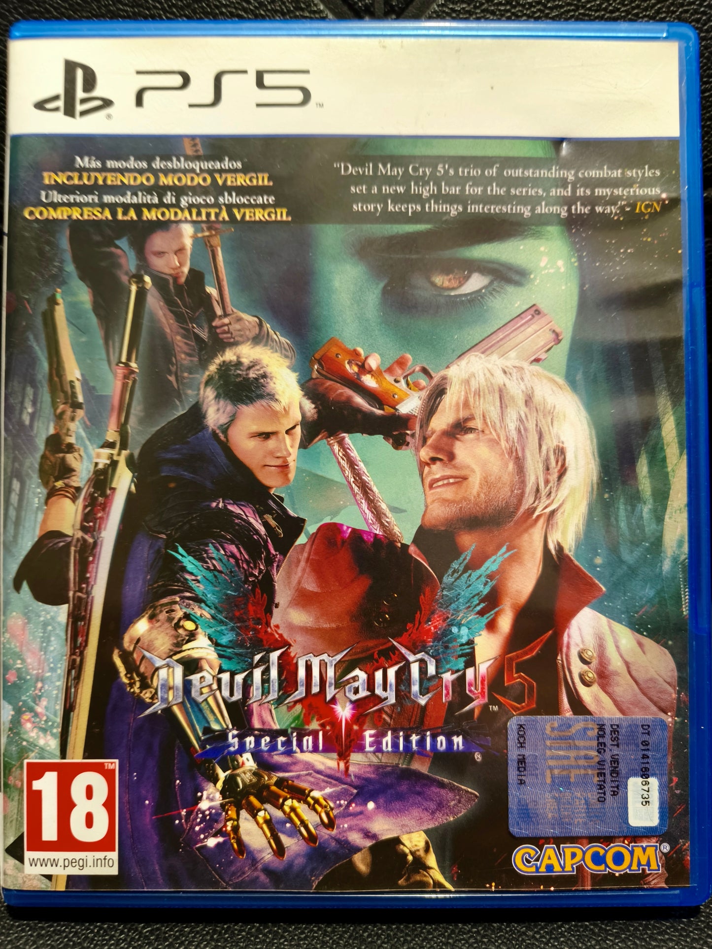 Devil May cry 5 special edition ps5