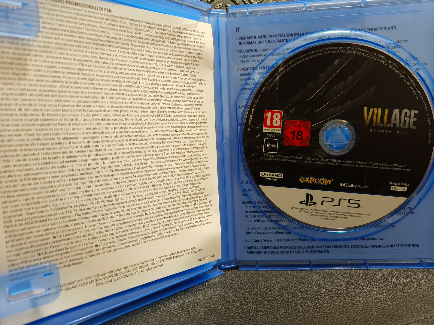Resident evil Village Gold edition ps5