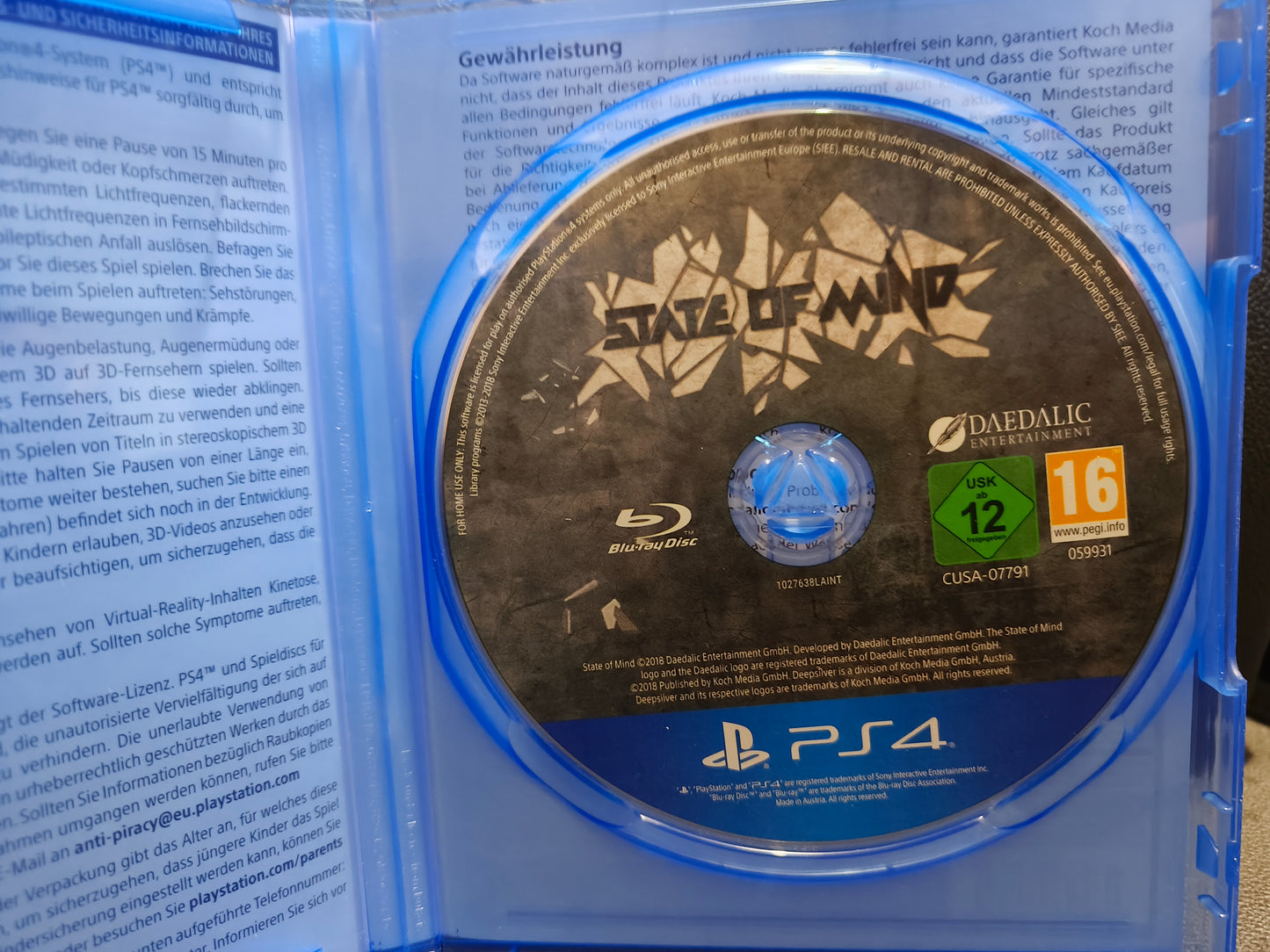 State of mind ps4