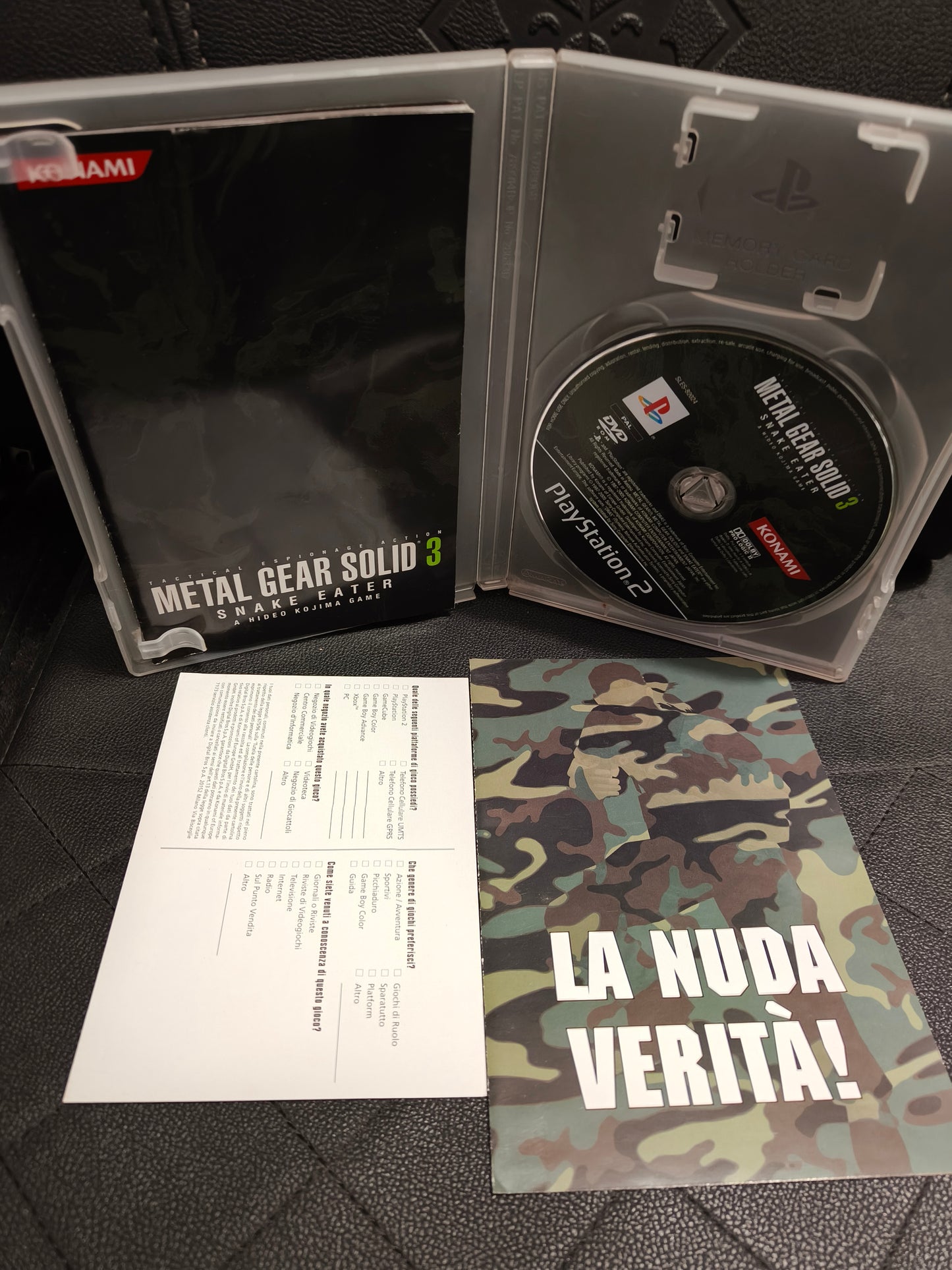 Metal Gear solid 3 Snake eater ps2