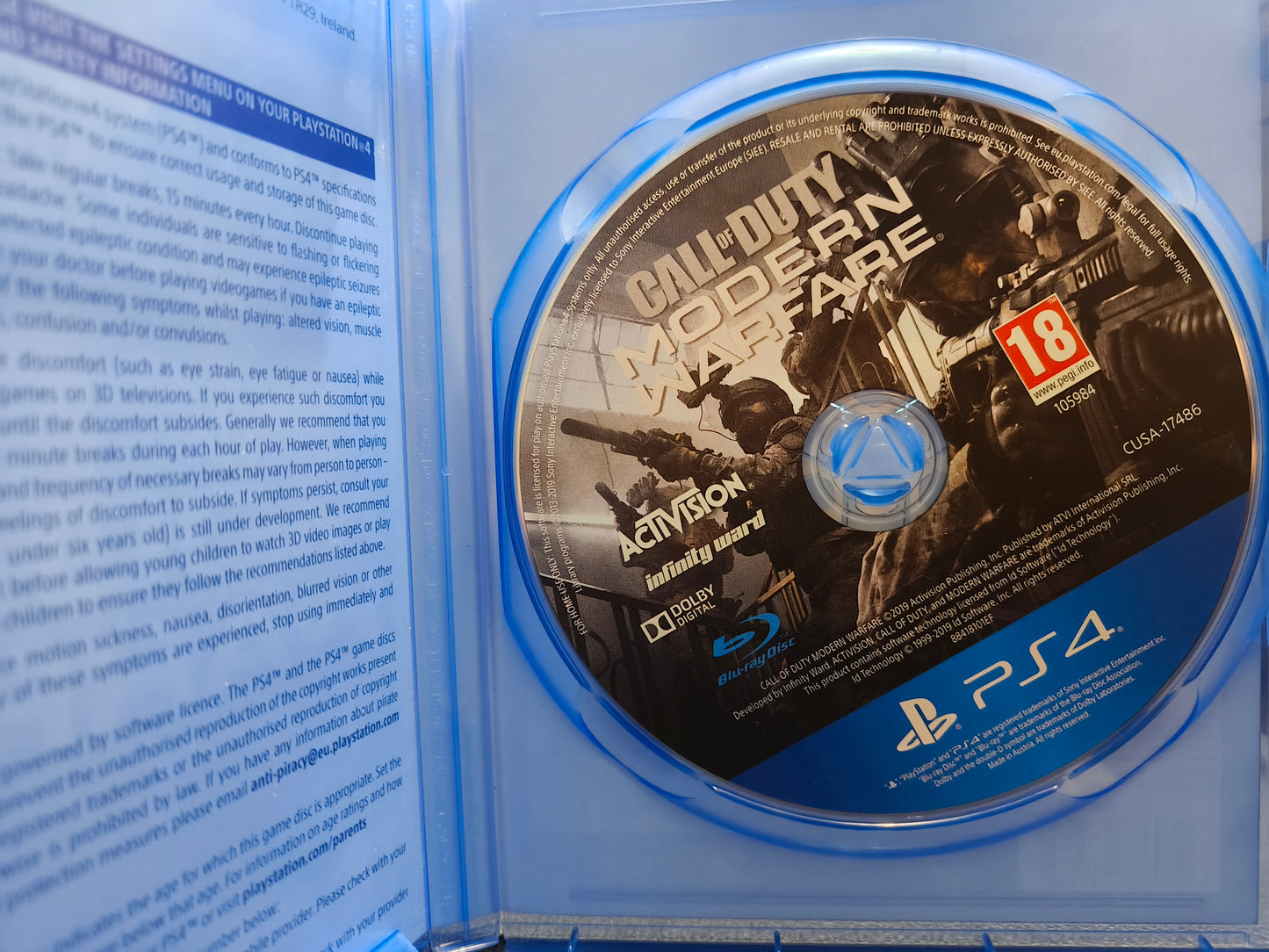 Call of duty modern warfare ps4
