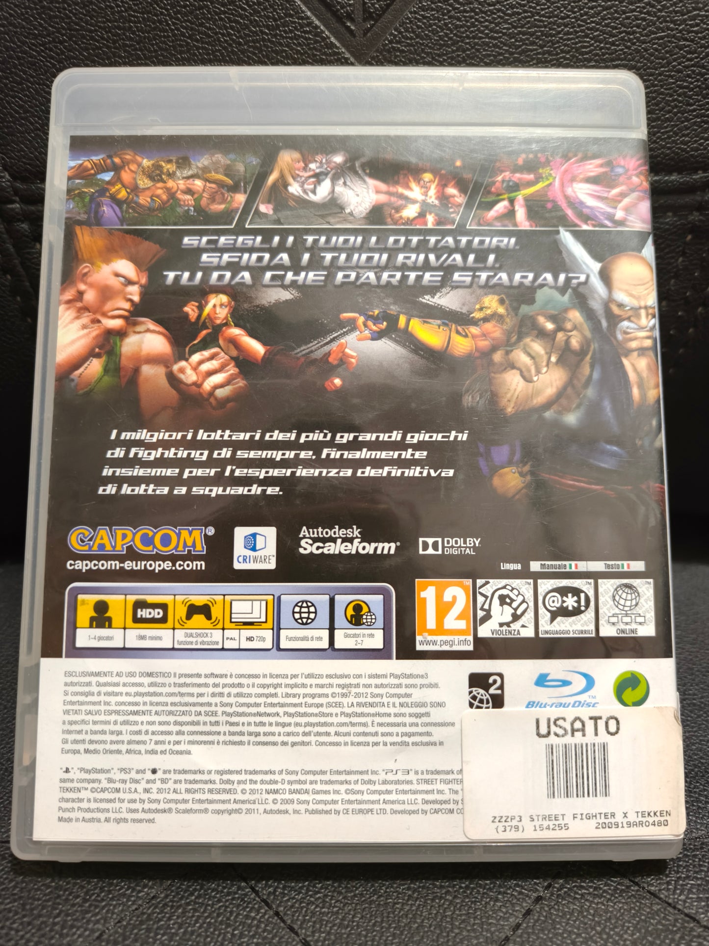 Street fighter x Tekken ps3