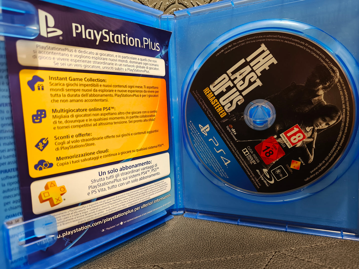 The last of us remastered ps4