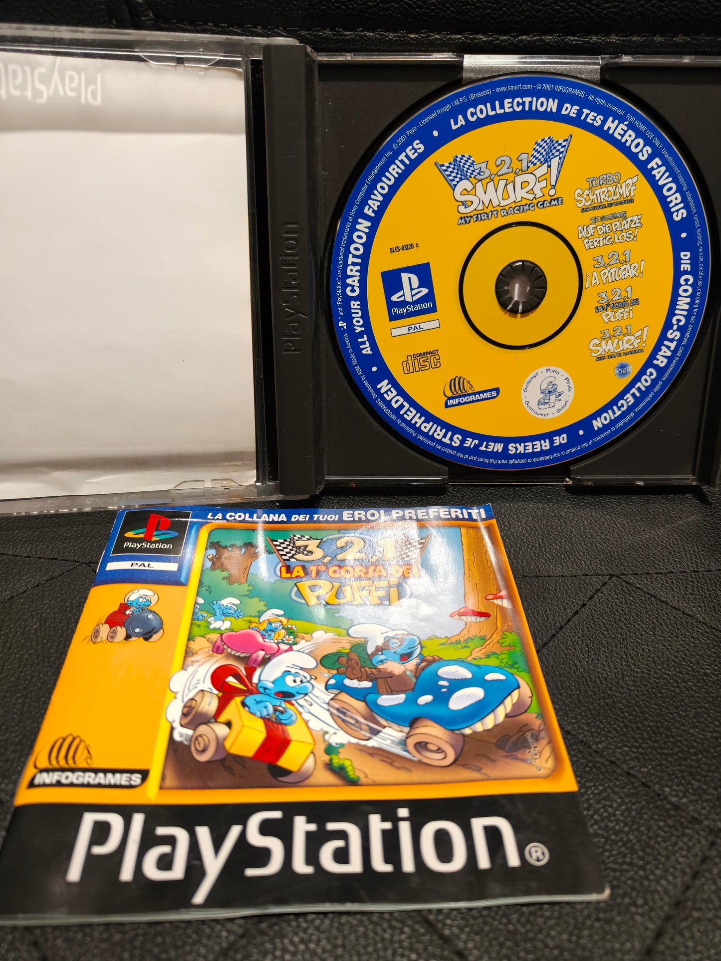 La corsa dei puffi ps1