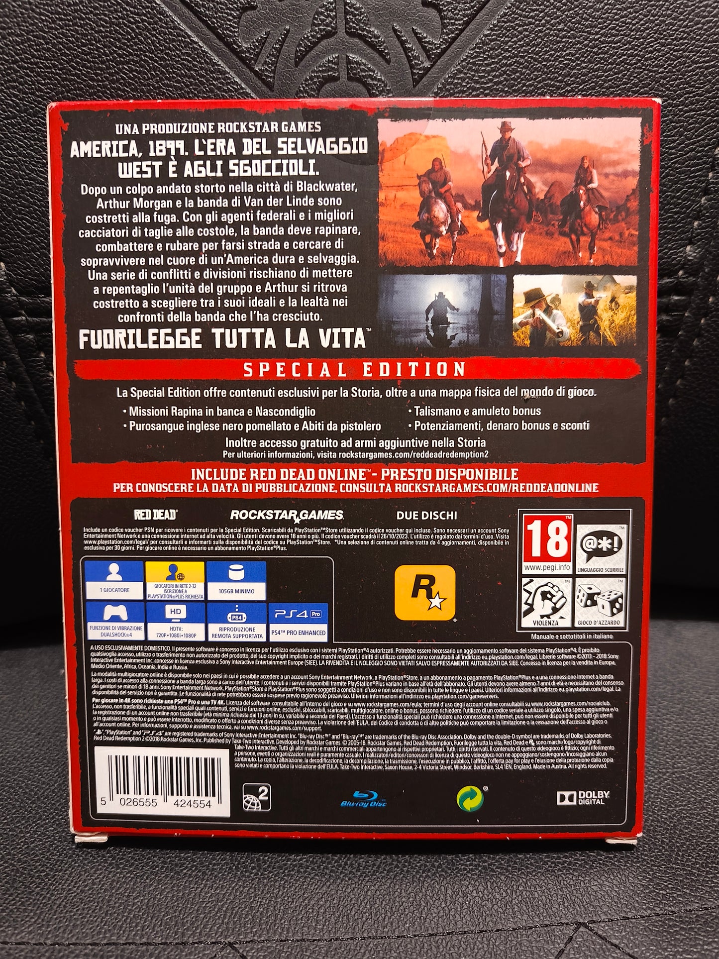 Red dead redemption 2 special edition ps4