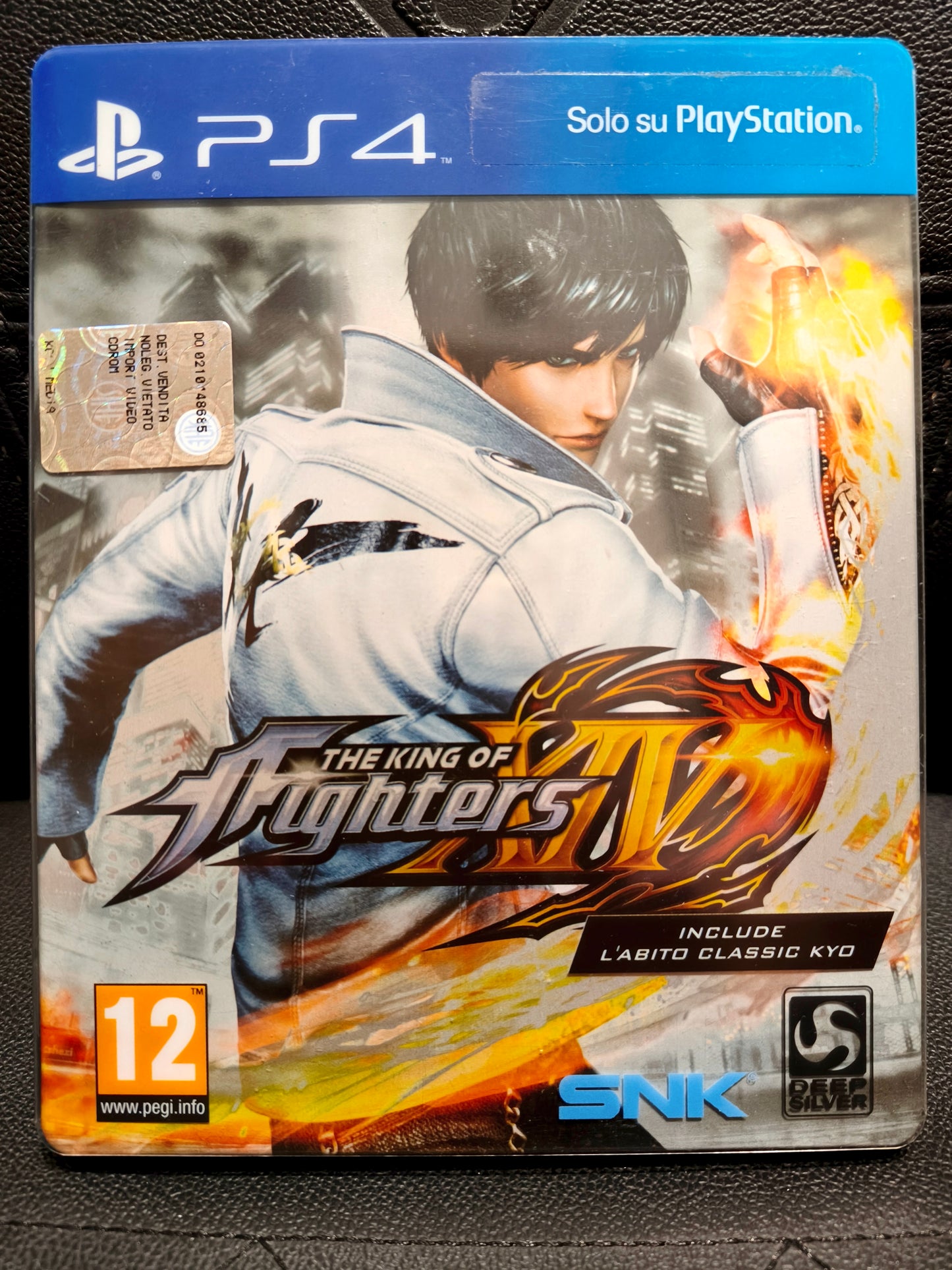 The king of fighters XIV ps4 steelbook edition