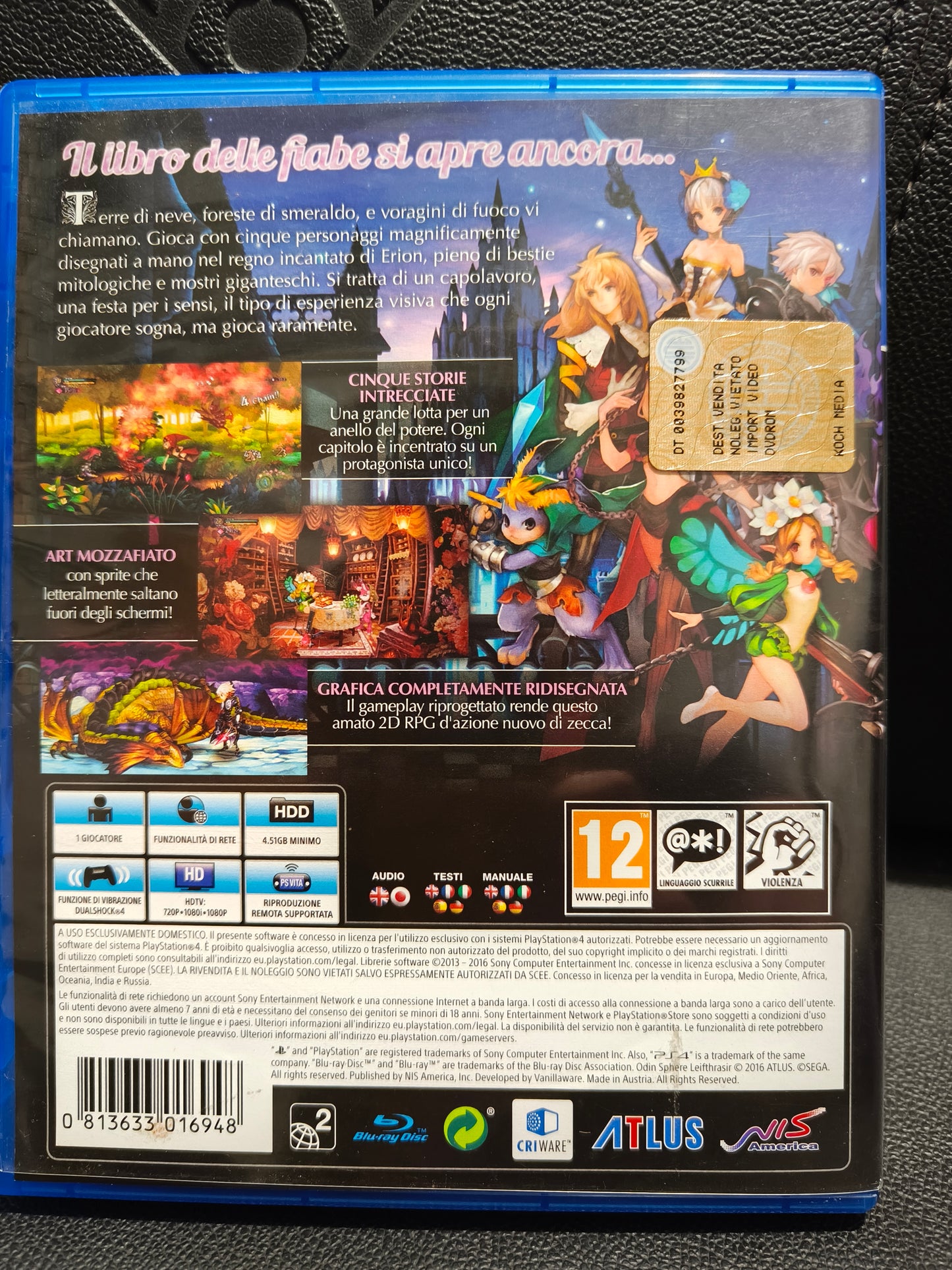 Odin sphere leifthrasir ps4
