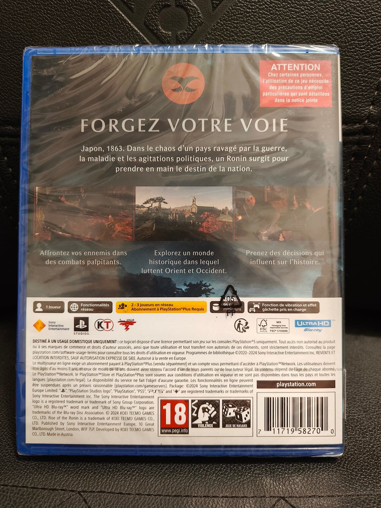 Rise of the Ronin ps5 sealed