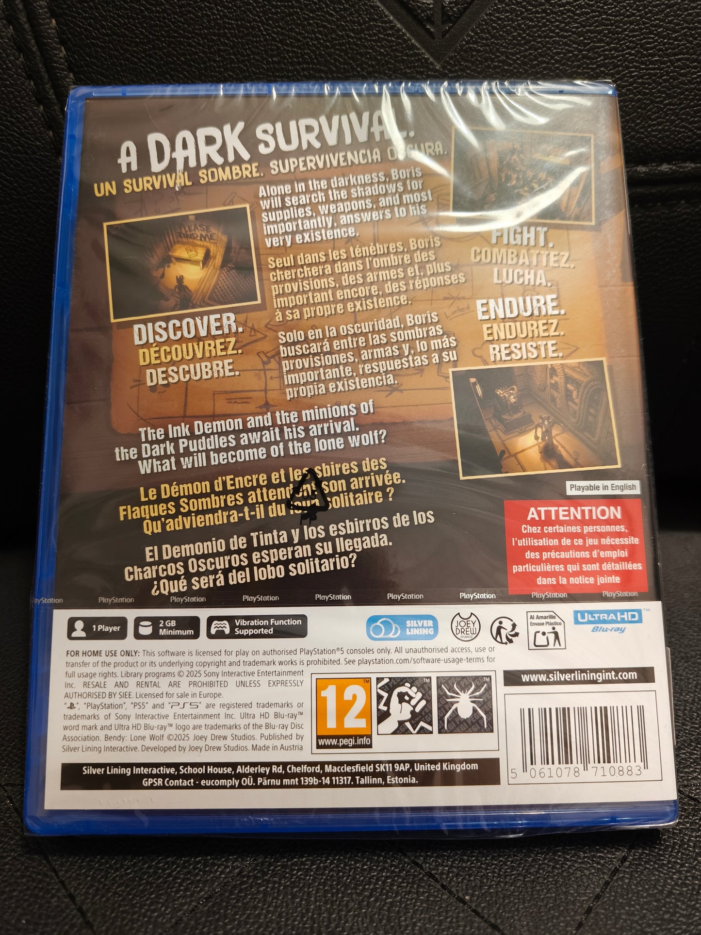 Bendy lone wolf ps5 sealed