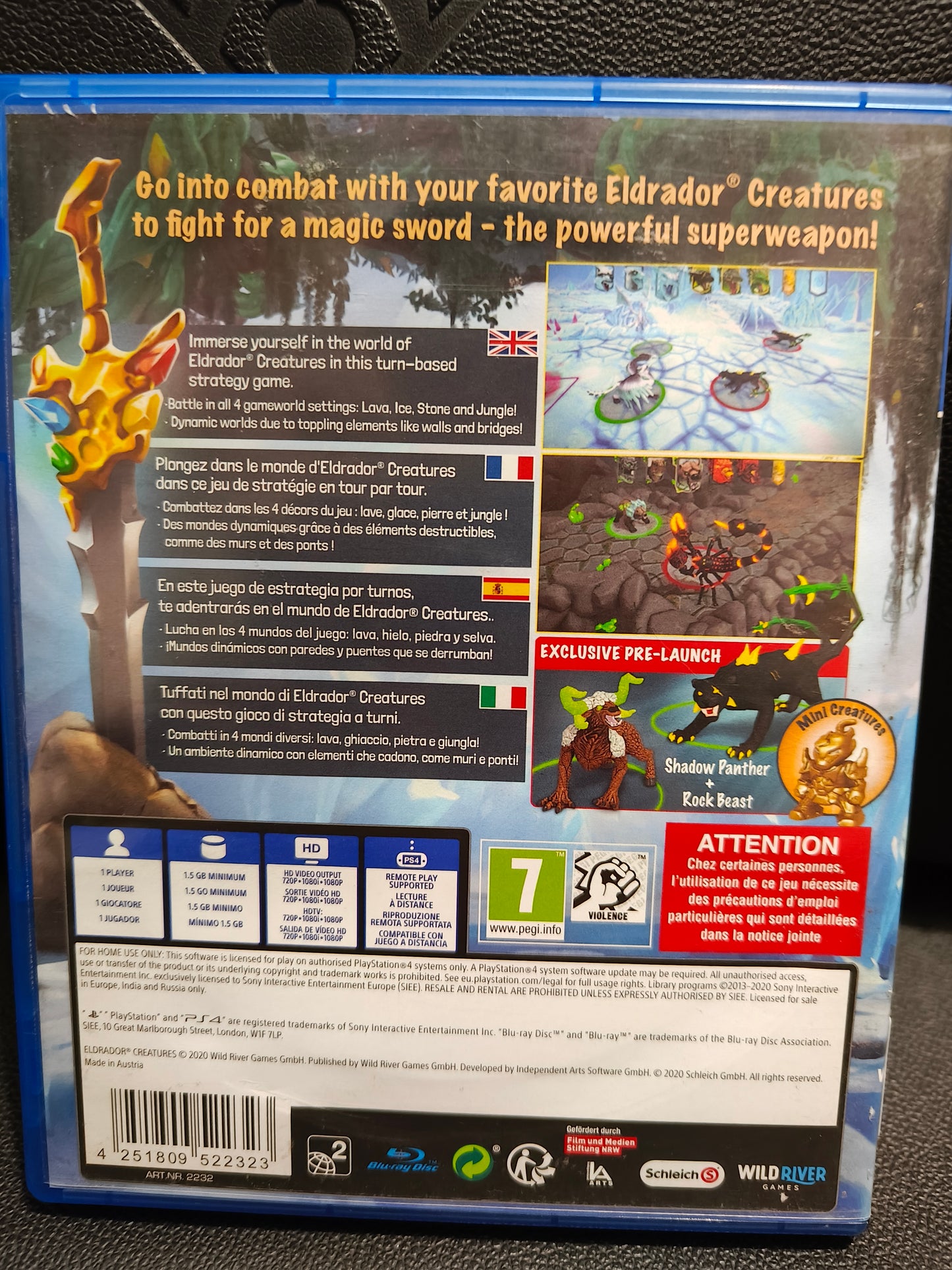 Eldrador creatures ps4