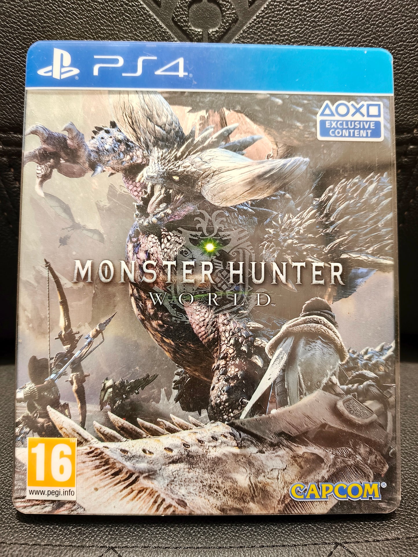Monster hunter world steelbook edition ps4