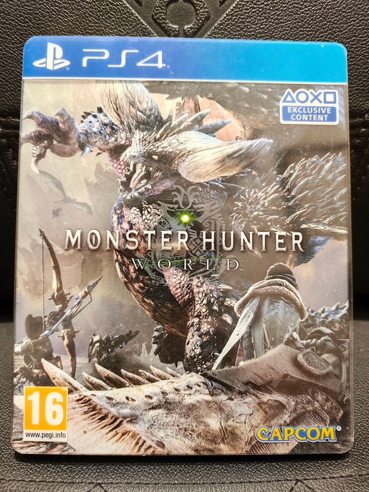 Monster hunter world steelbook edition ps4