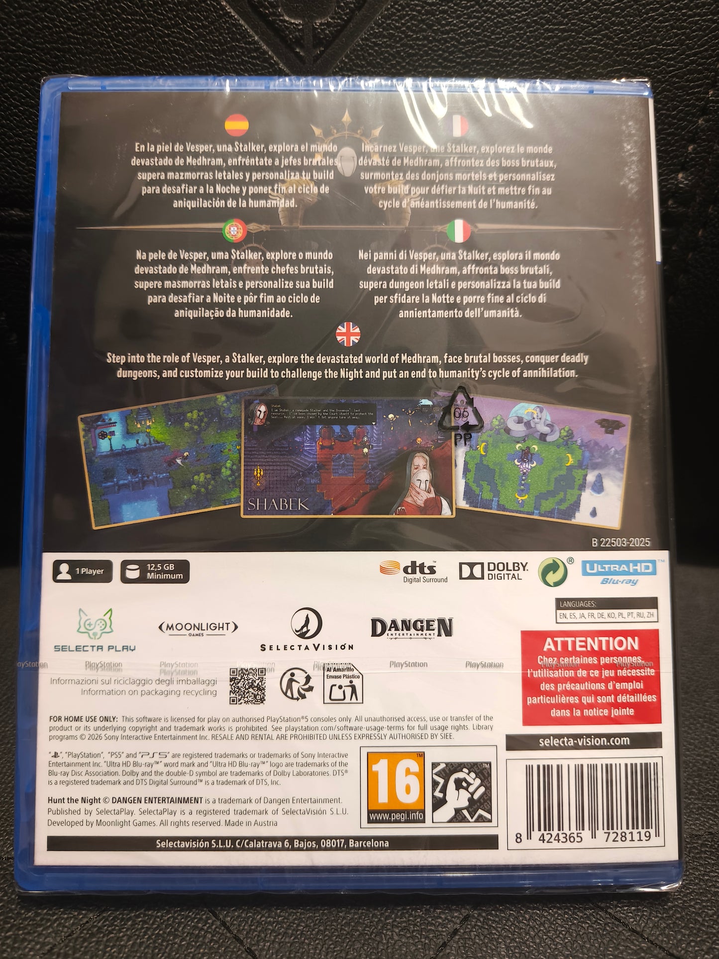 Hunt the night ps5 sealed