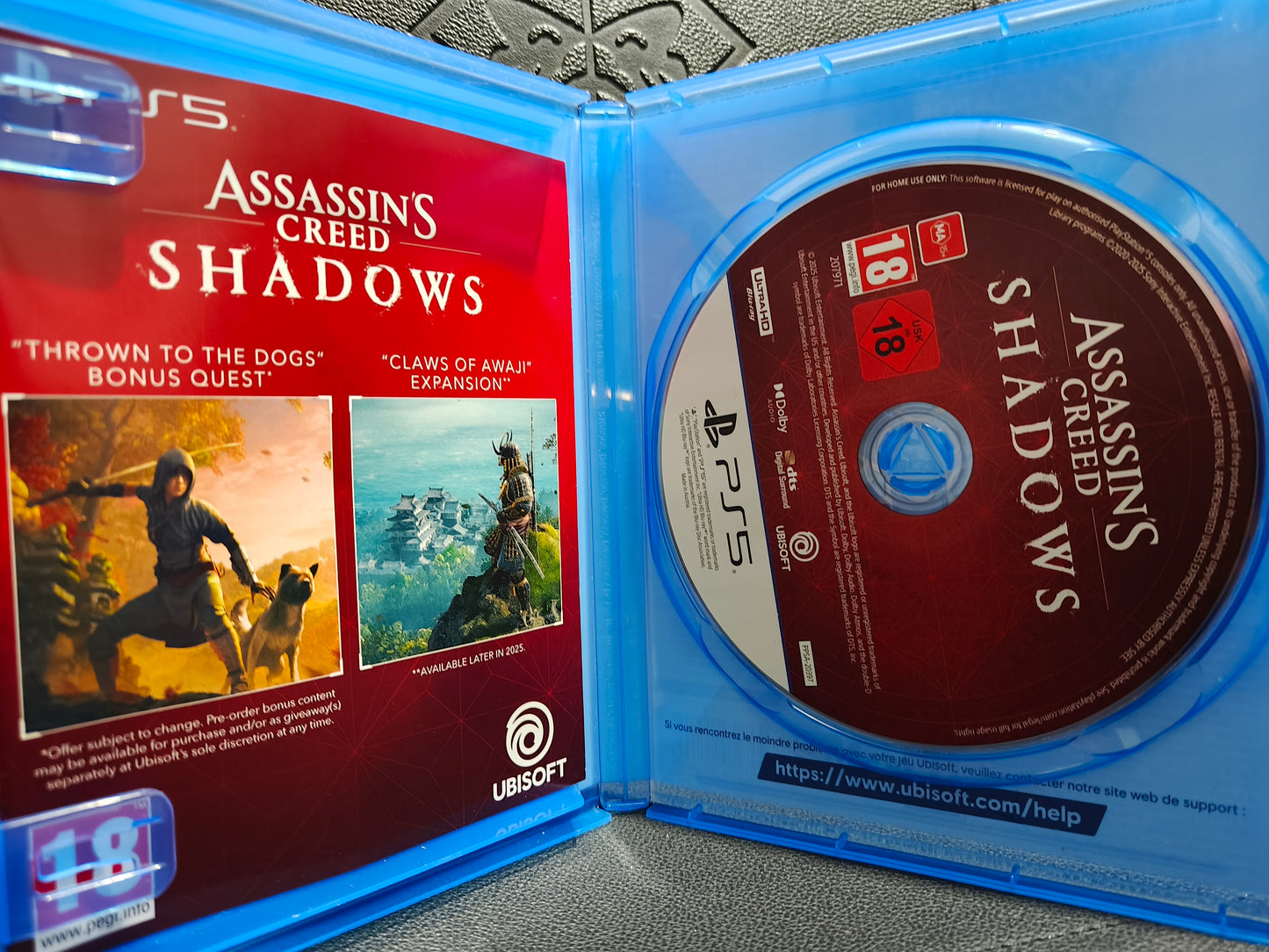 Assassin's Creed Shadows ps5