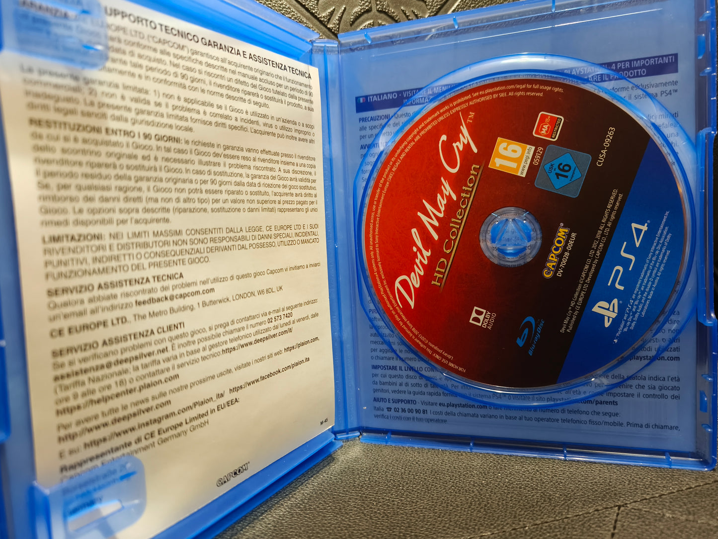 Devil May cry HD collection ps4