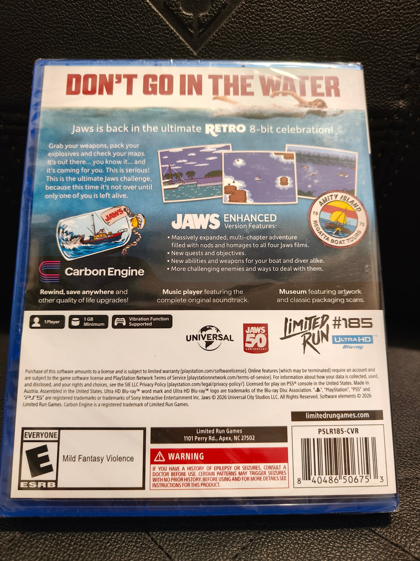 Jaws retro edition ps5 sealed by limited run games