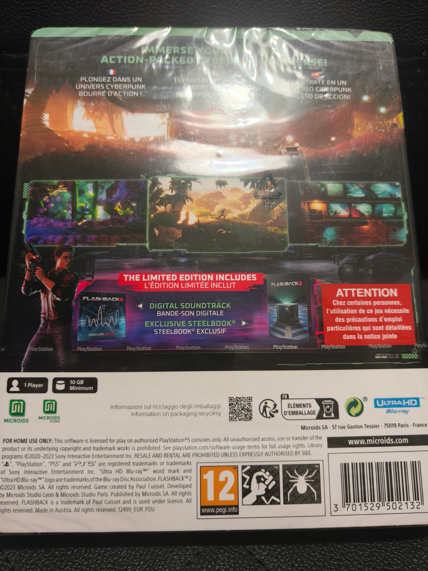 Flashback 2 limited edition ps5 sealed