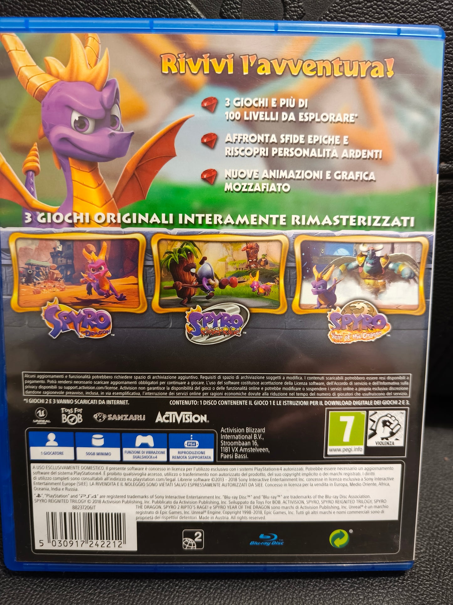 Spyro reignited Trilogy ps4