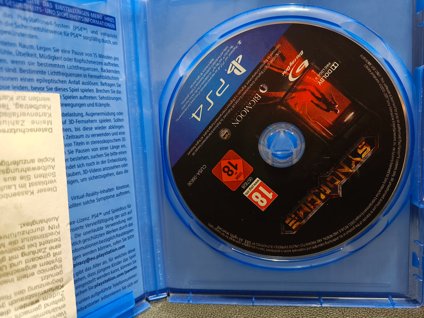 Syndrome ps4