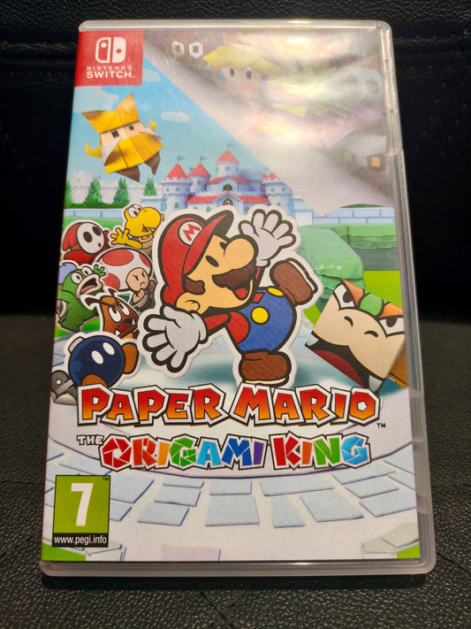 Paper Mario origami king switch