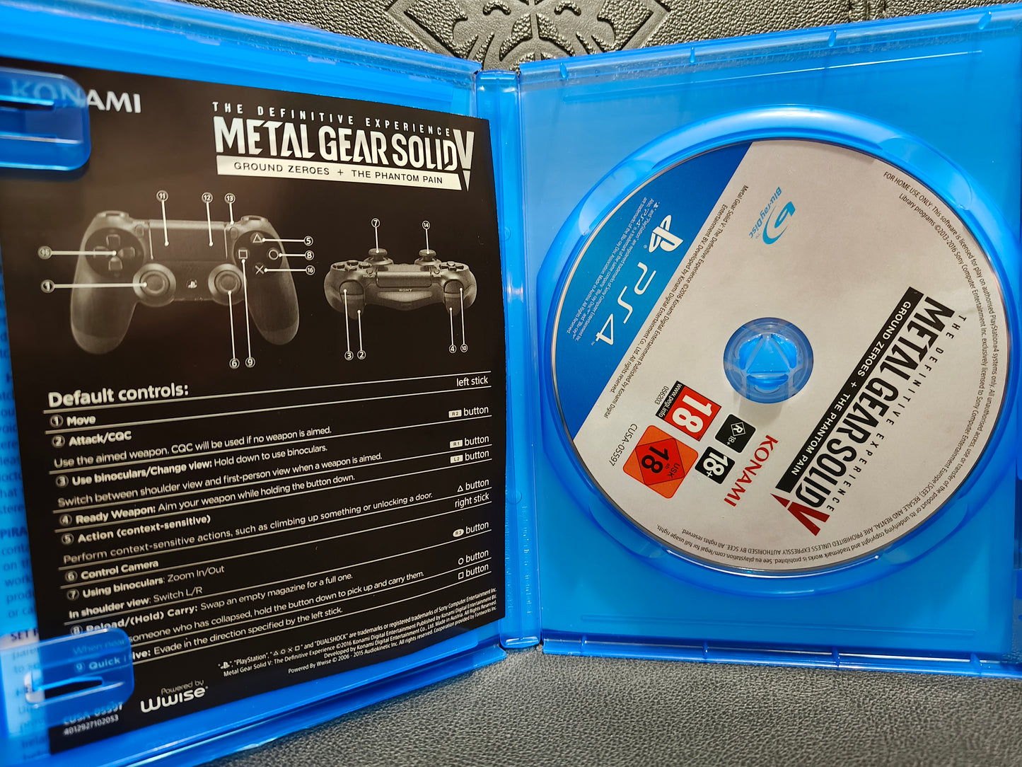 Metal Gear solid 5 the definitive experience ps4