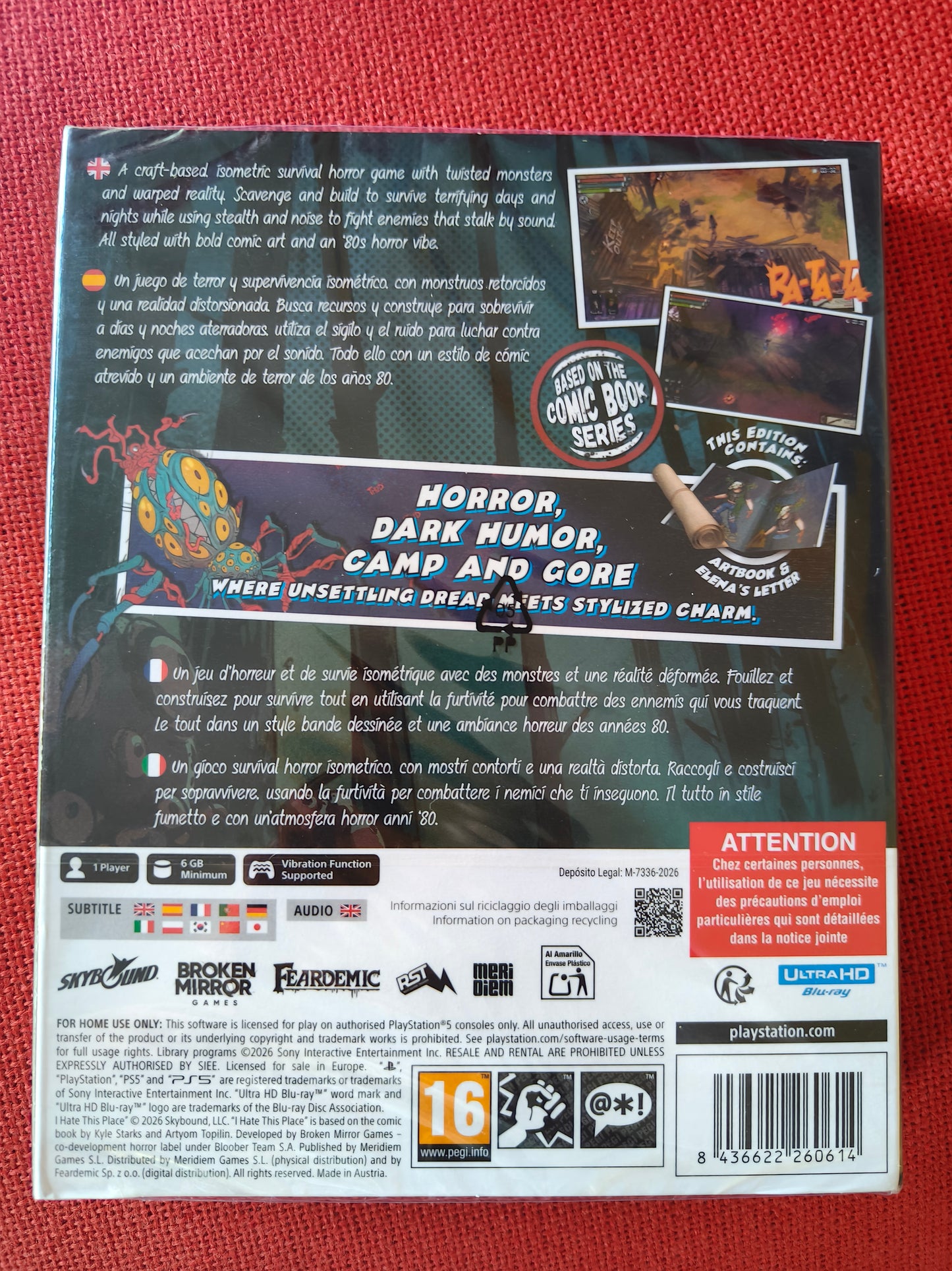 I hate this Place elena's edition ps5 sealed