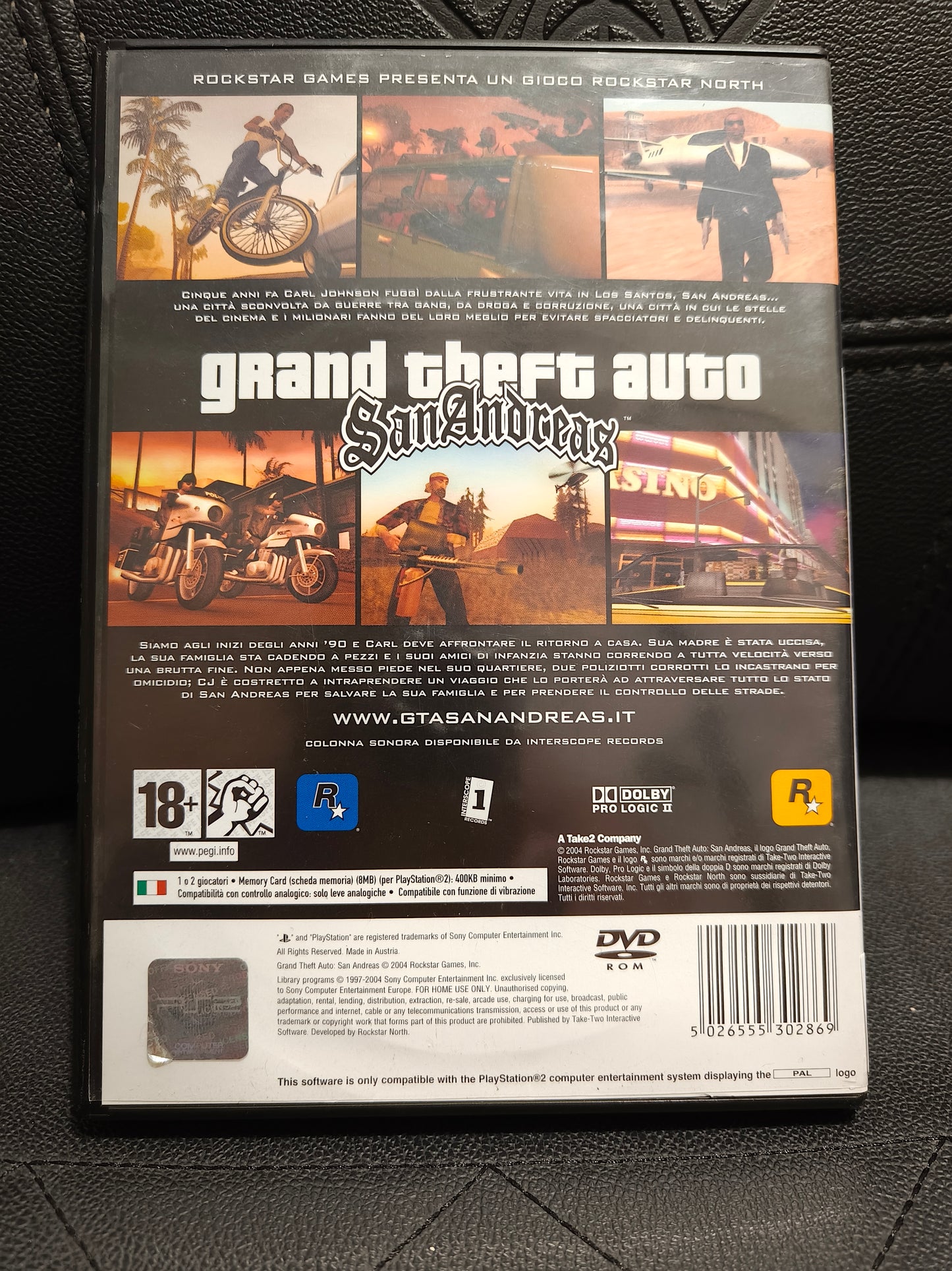 GTA san Andreas ps2