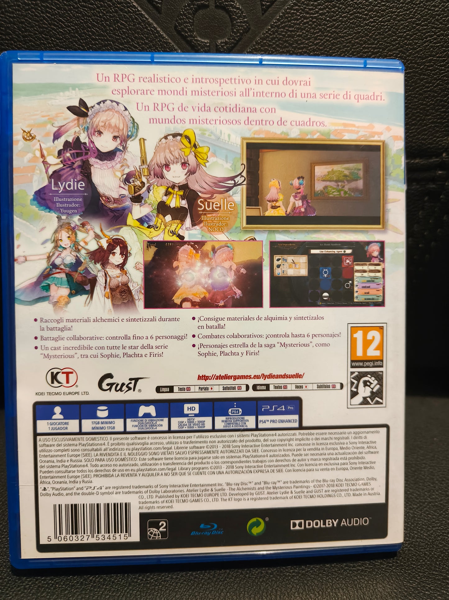 Atelier lydie & suelle ps4