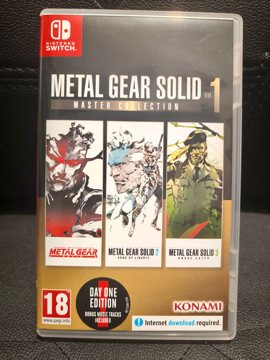 Metal Gear solid master collection switch
