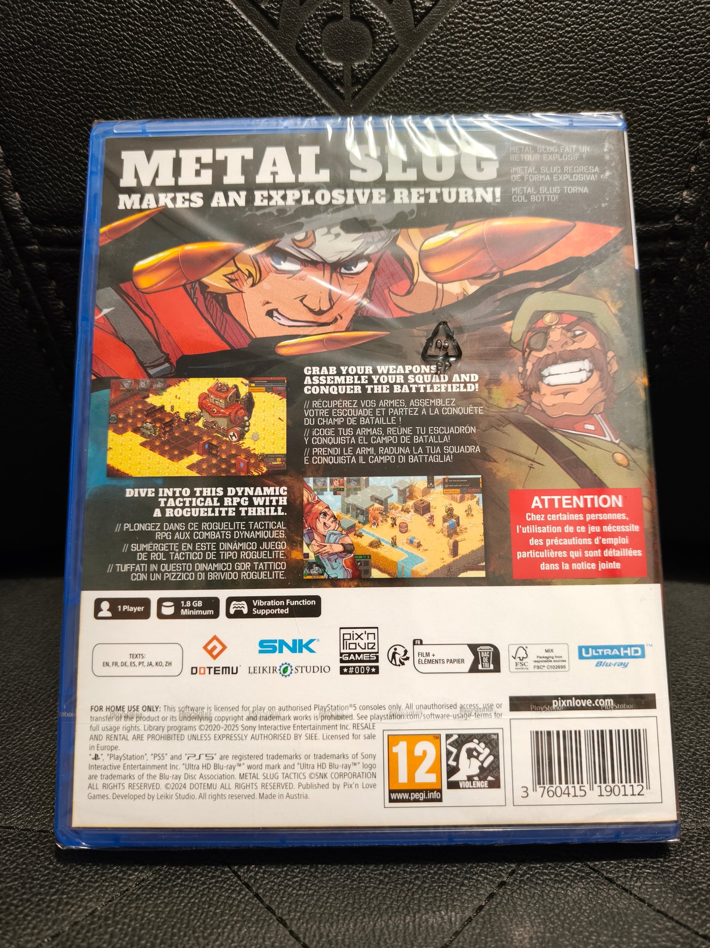 Metal slug tactics ps5 sealed