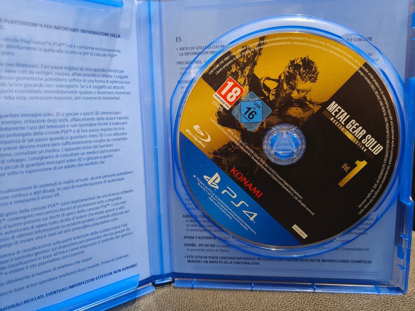 Metal Gear solid master collection ps4