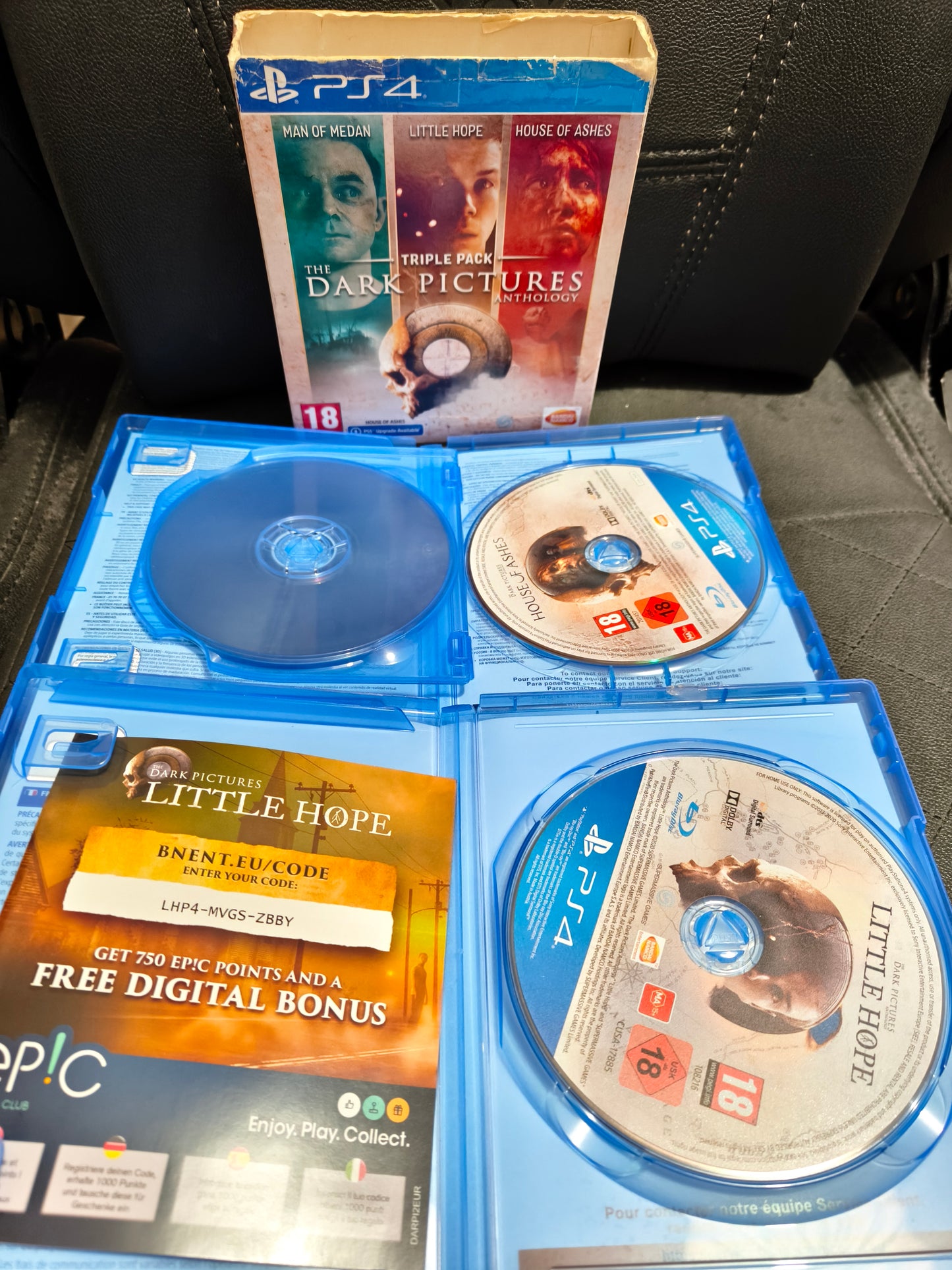 The dark pictures anthology triple pack ps4