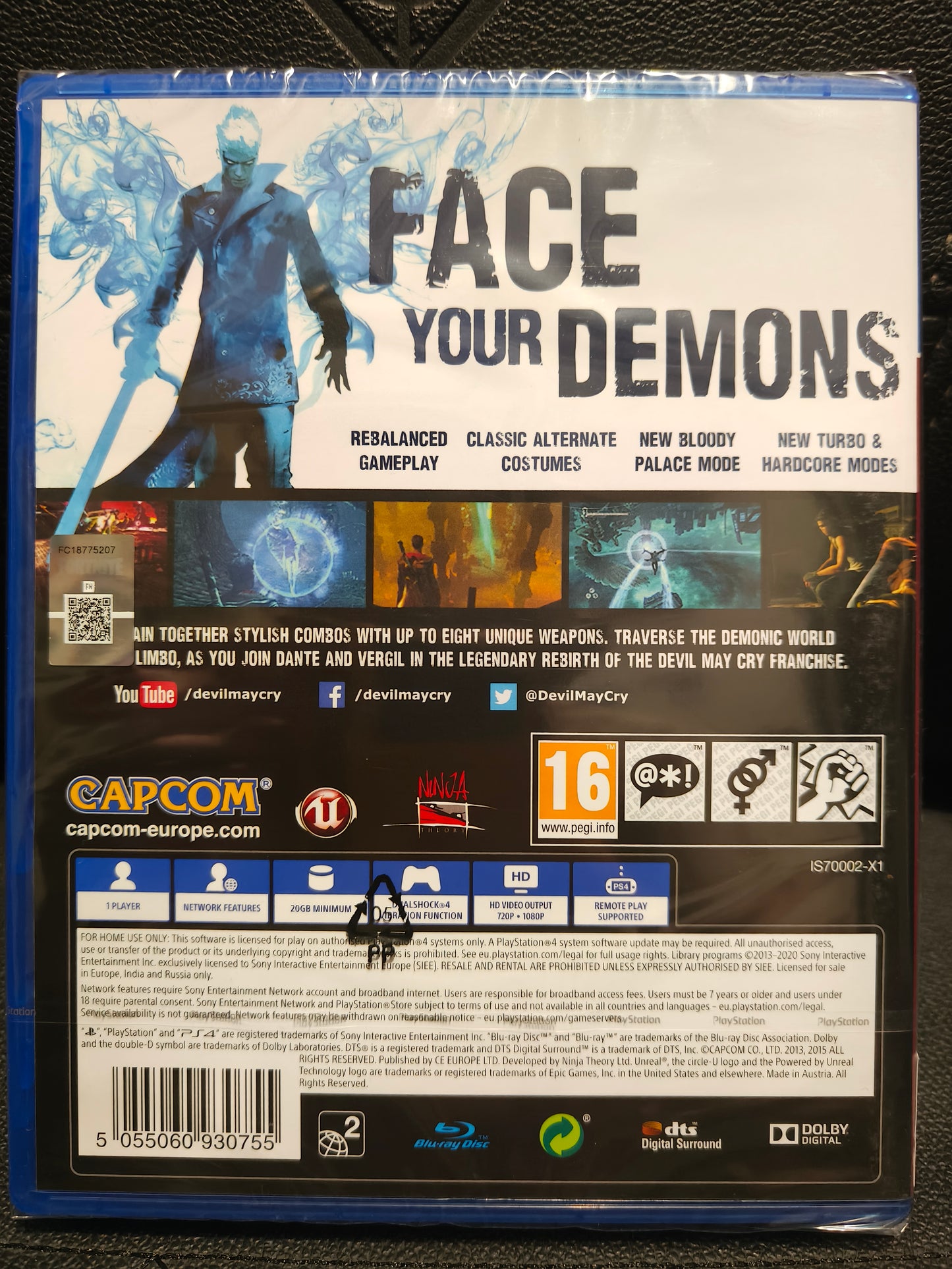 Dmc Devil May cry definitive edition ps4 sealed