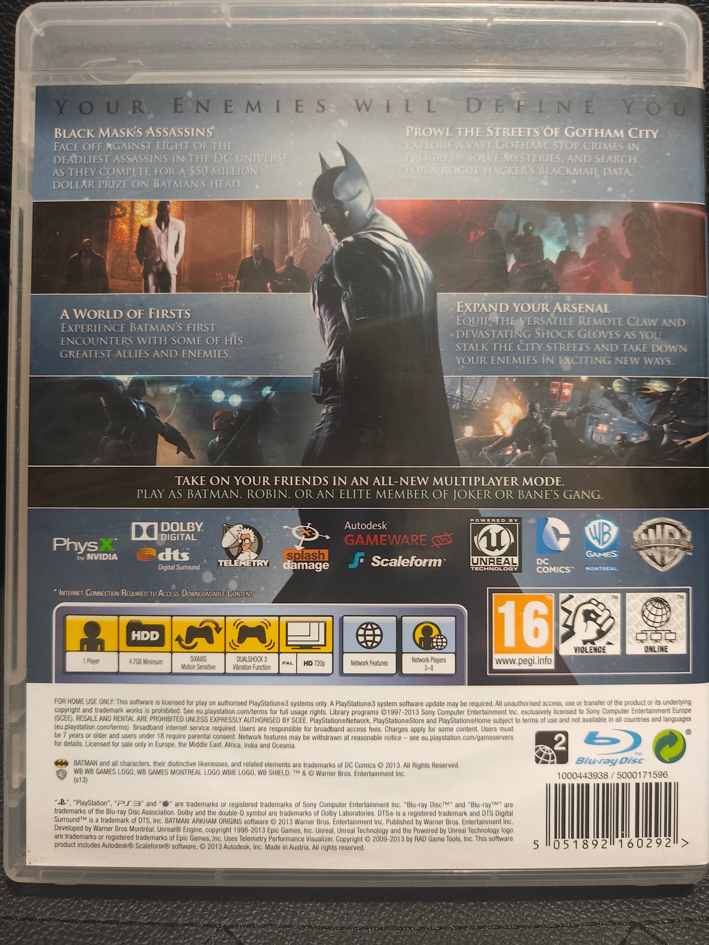 Batman Arkham origins ps3