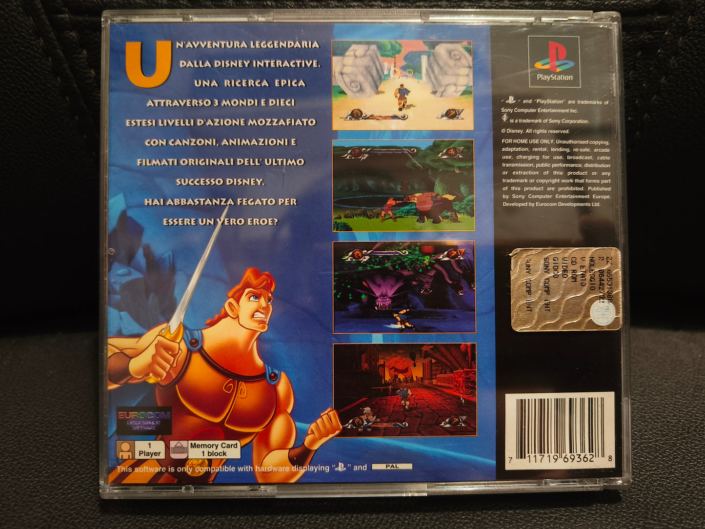 Disney Hercules ps1 🇮🇹