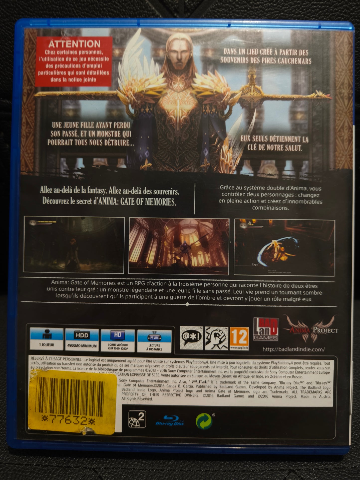 Anima gate of Memories ps4