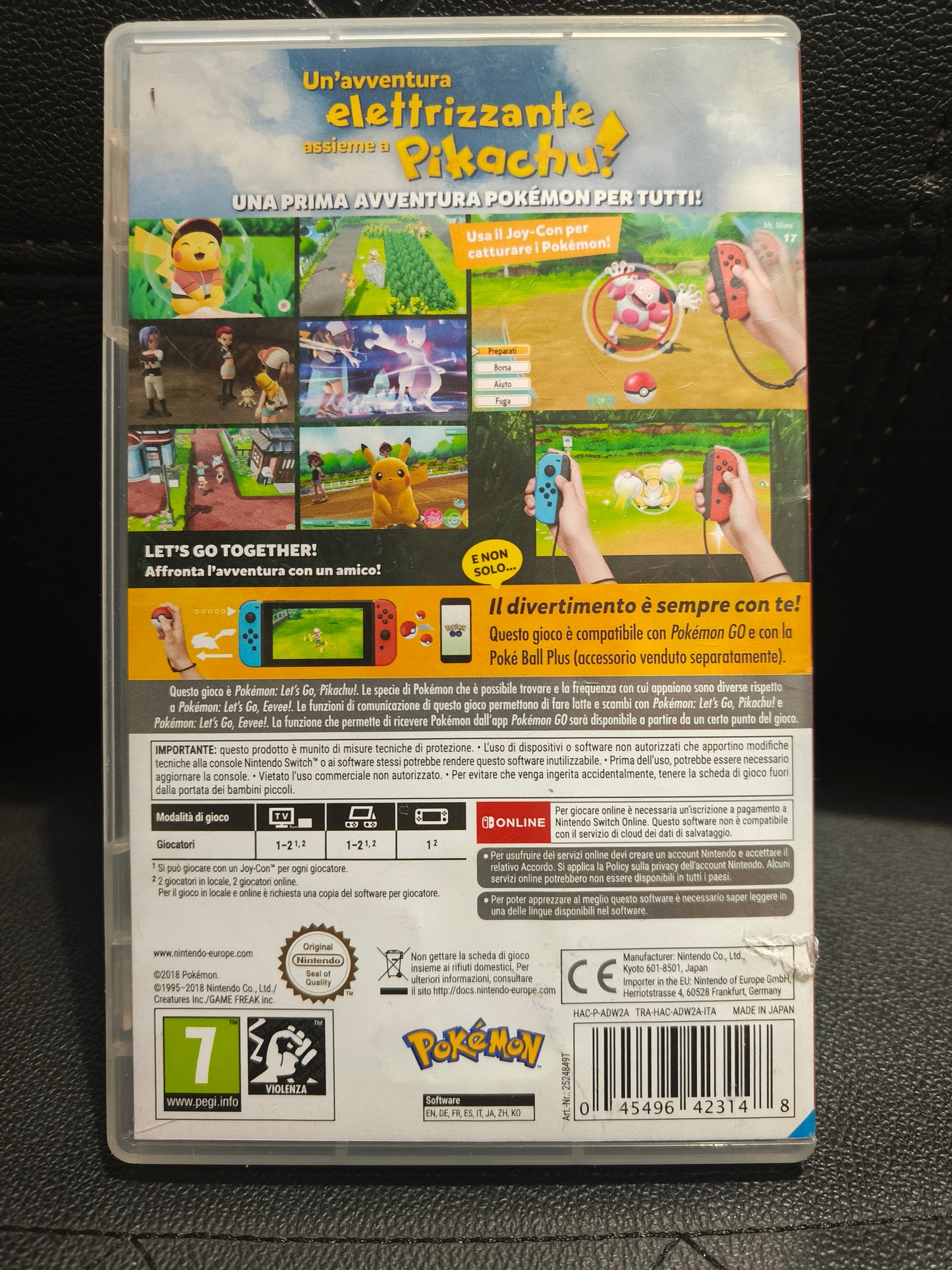 Pokemon let's go Pikachu switch