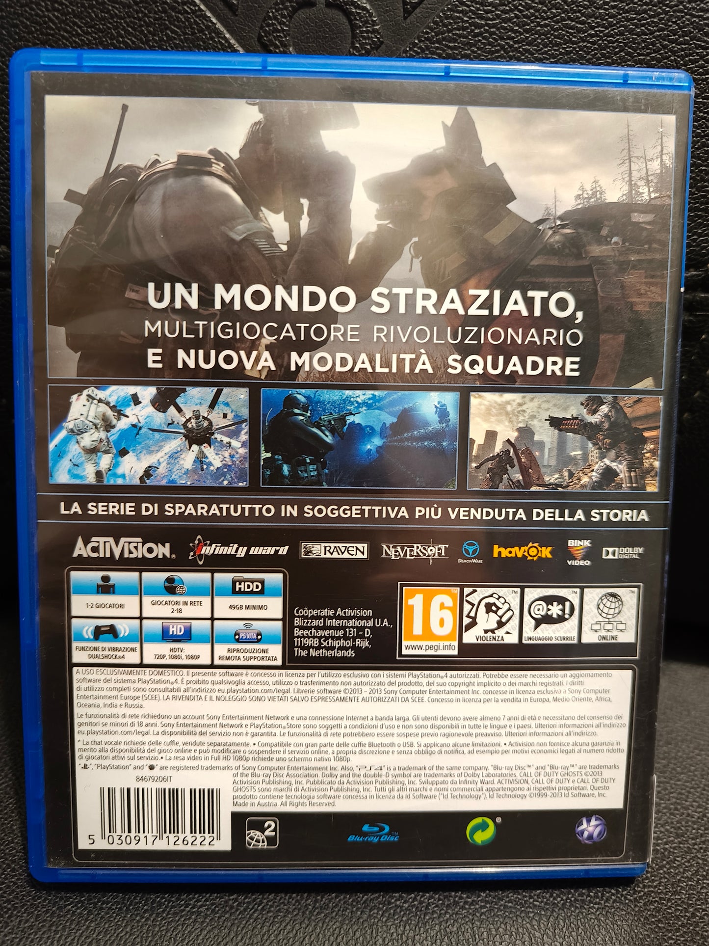 Call of duty ghosts ps4