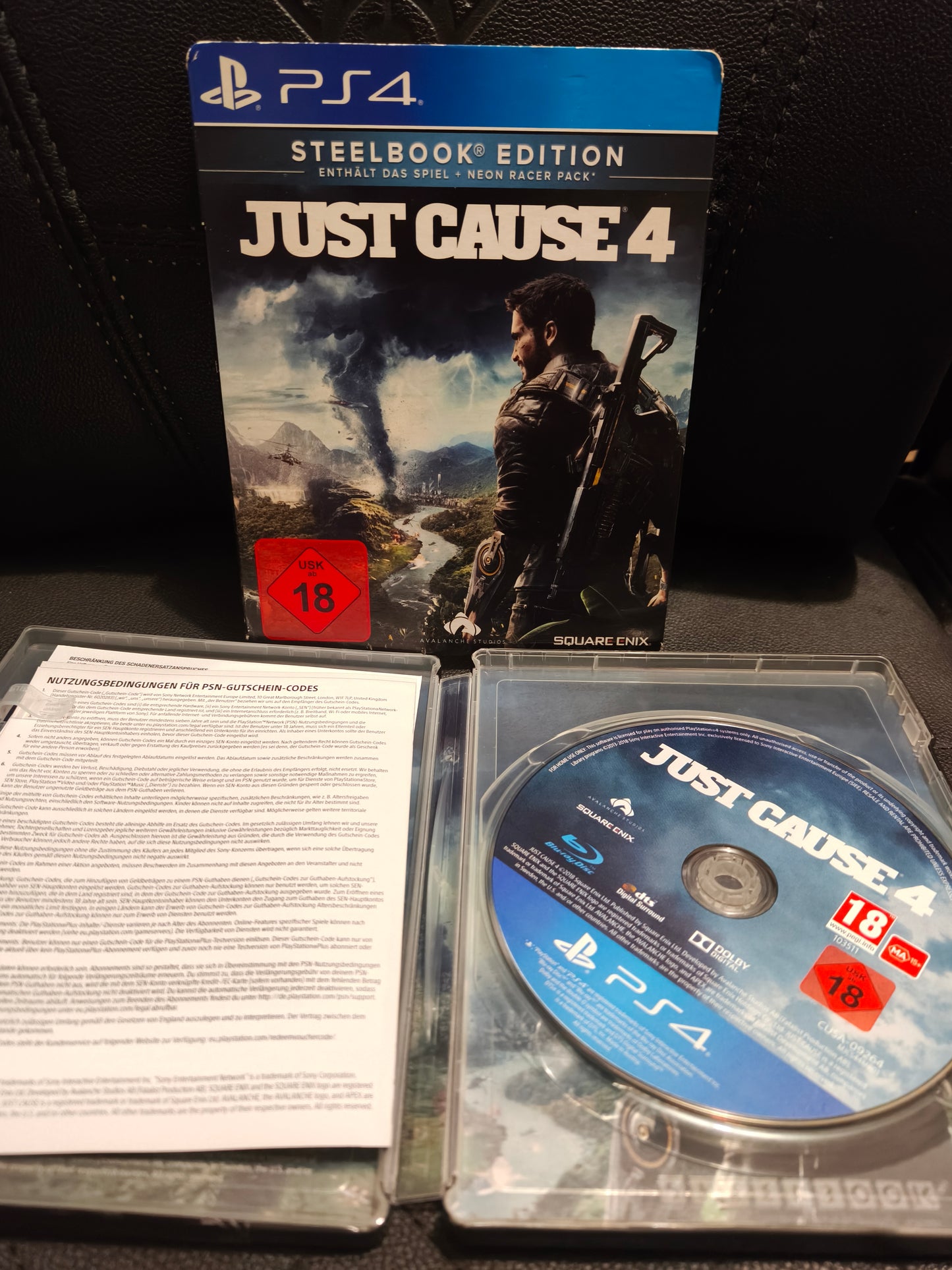 Just cause 4 steelbook edition ps4