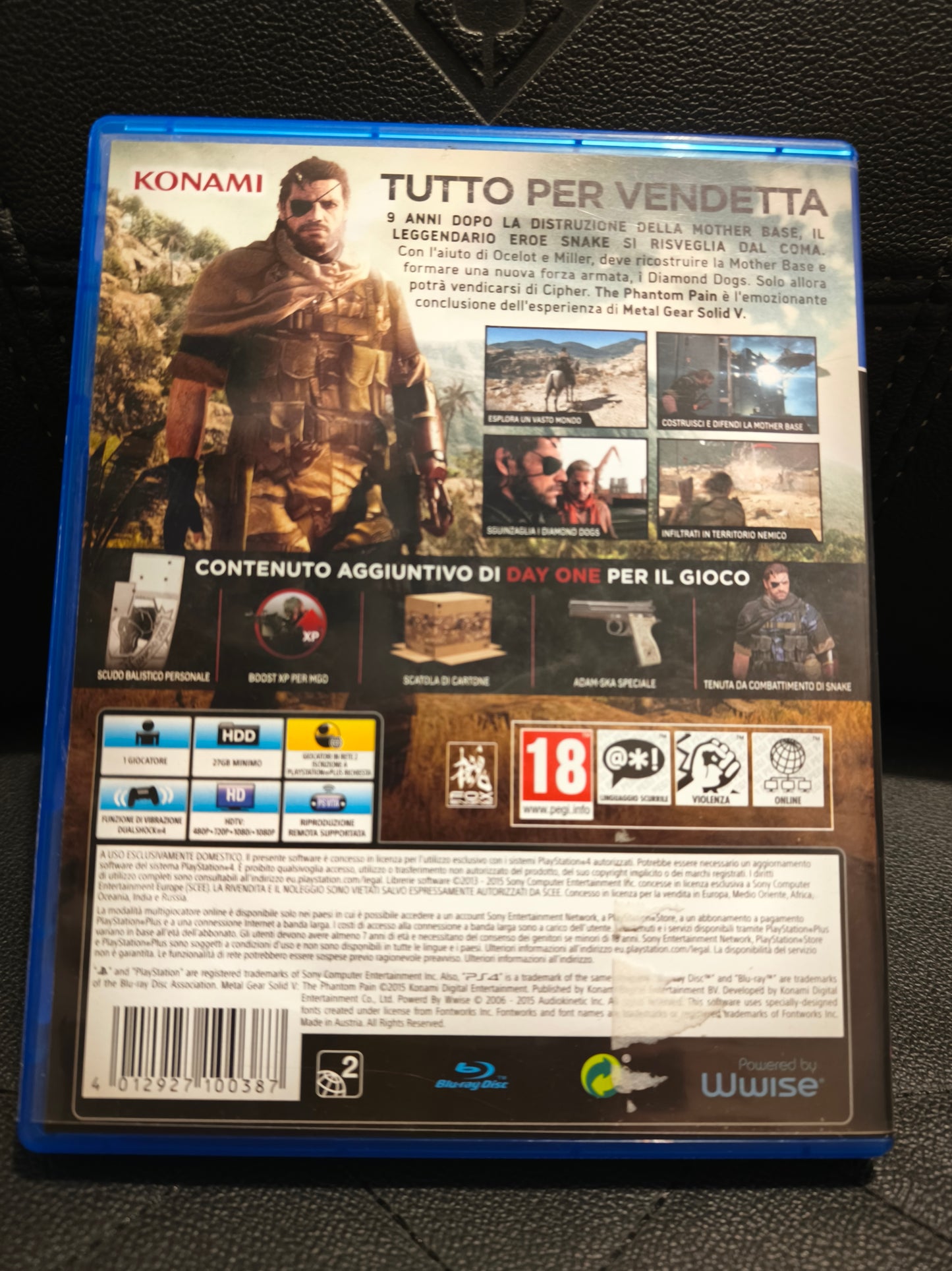 Metal Gear solid 5 ps4